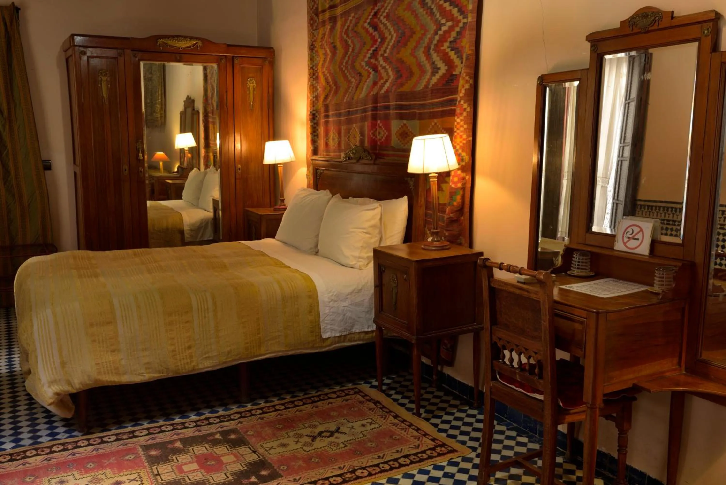 Bed in Riad Dar Cordoba