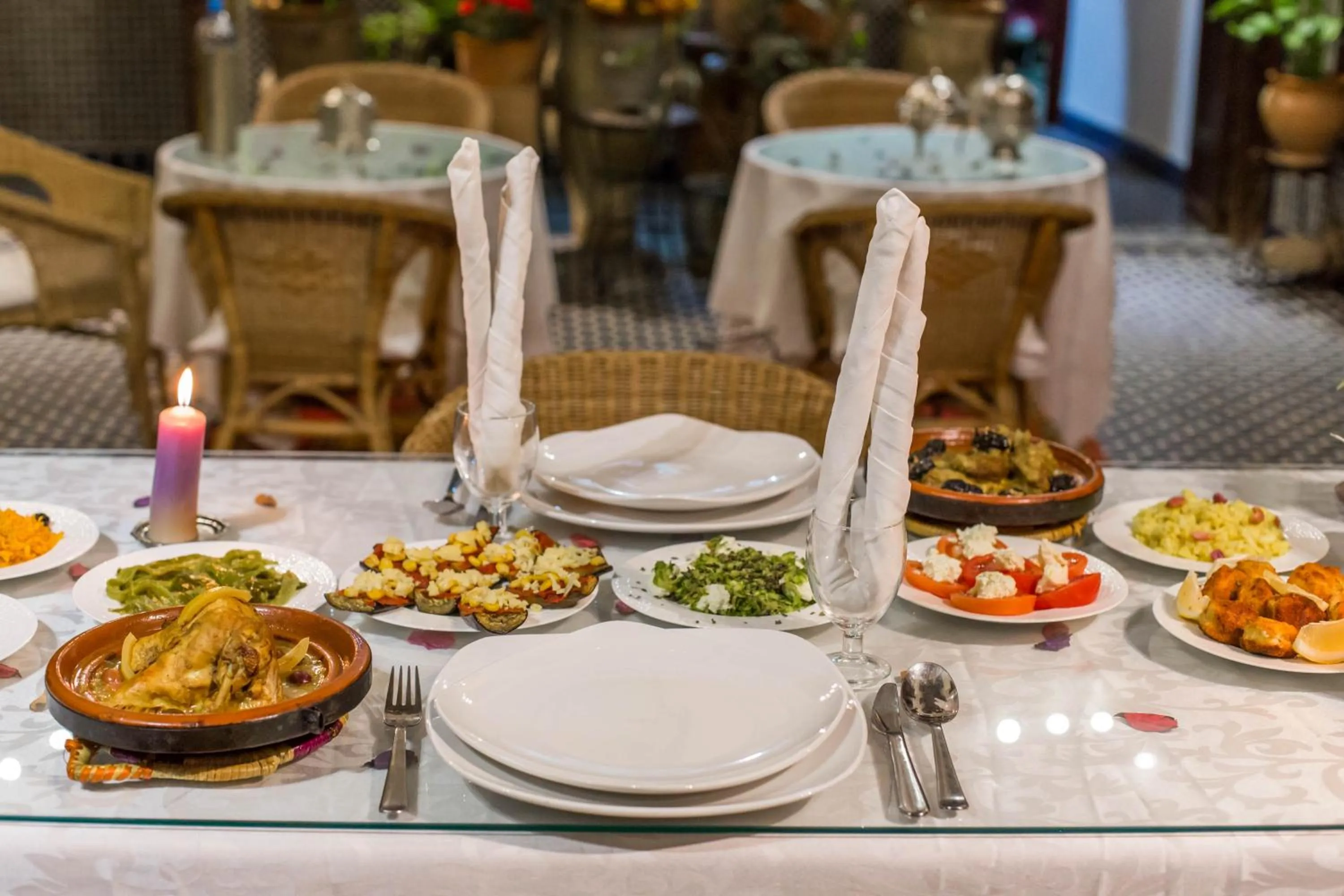 Dinner in Riad Dar Cordoba