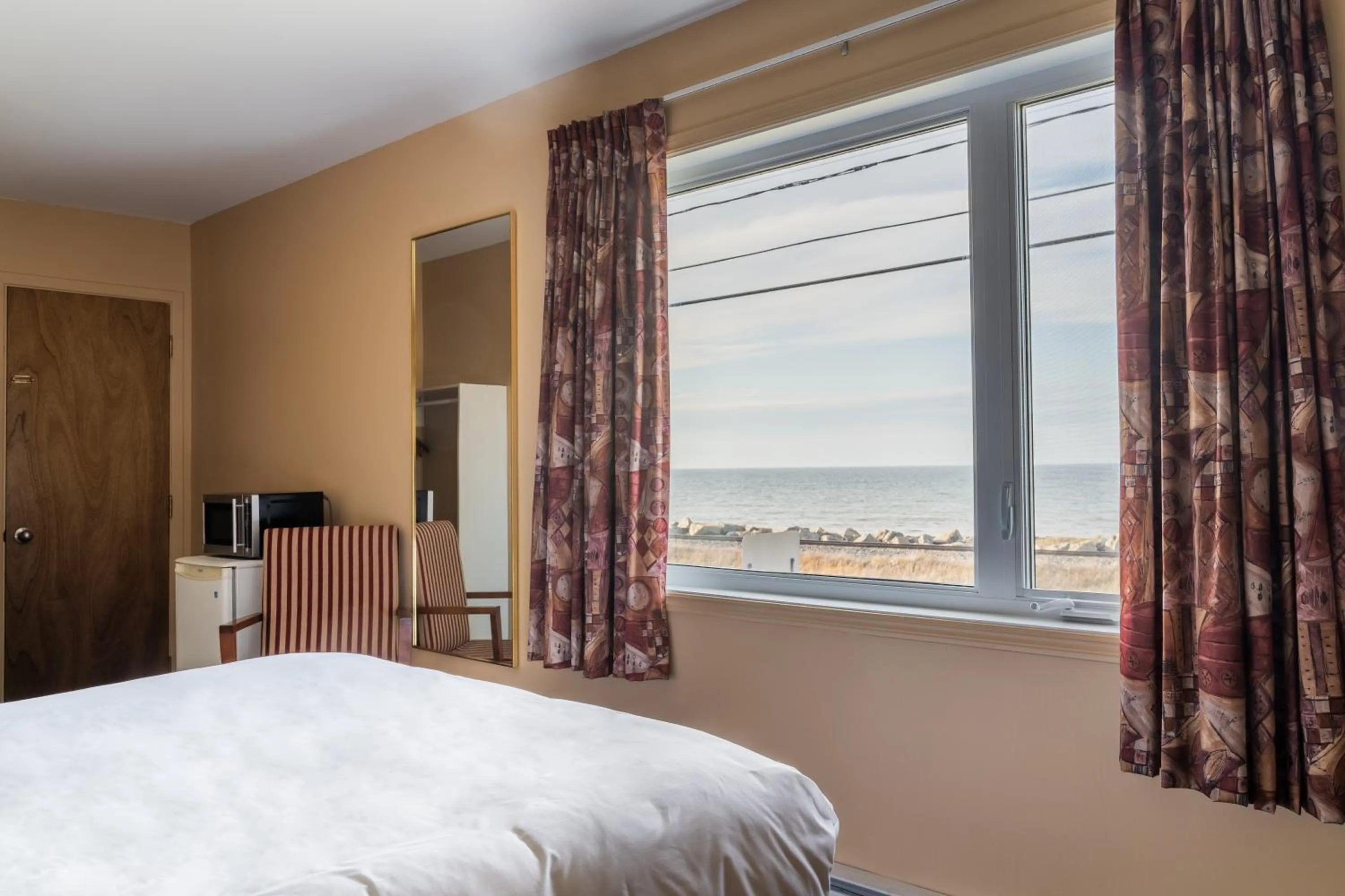 Bed in Hôtel Motel La Vigie