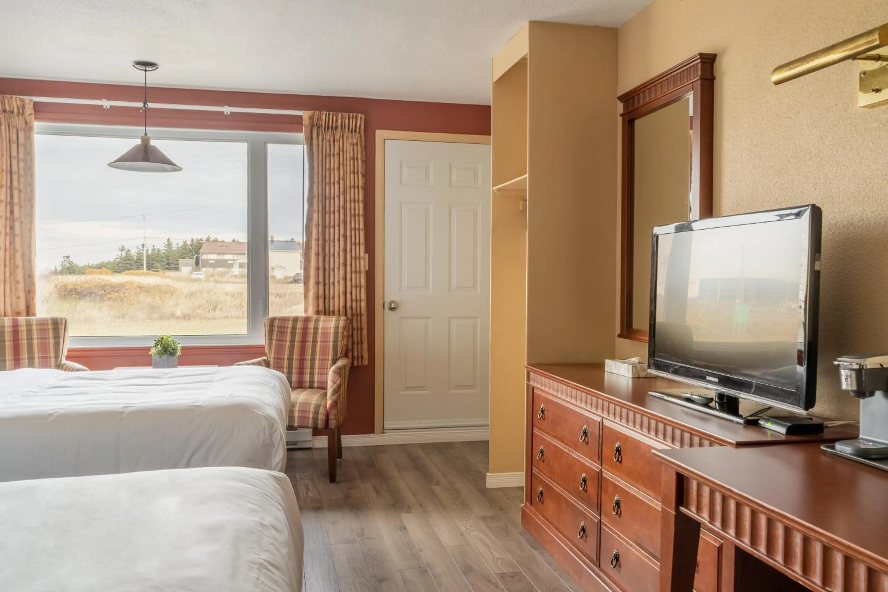 Bed in Hôtel Motel La Vigie