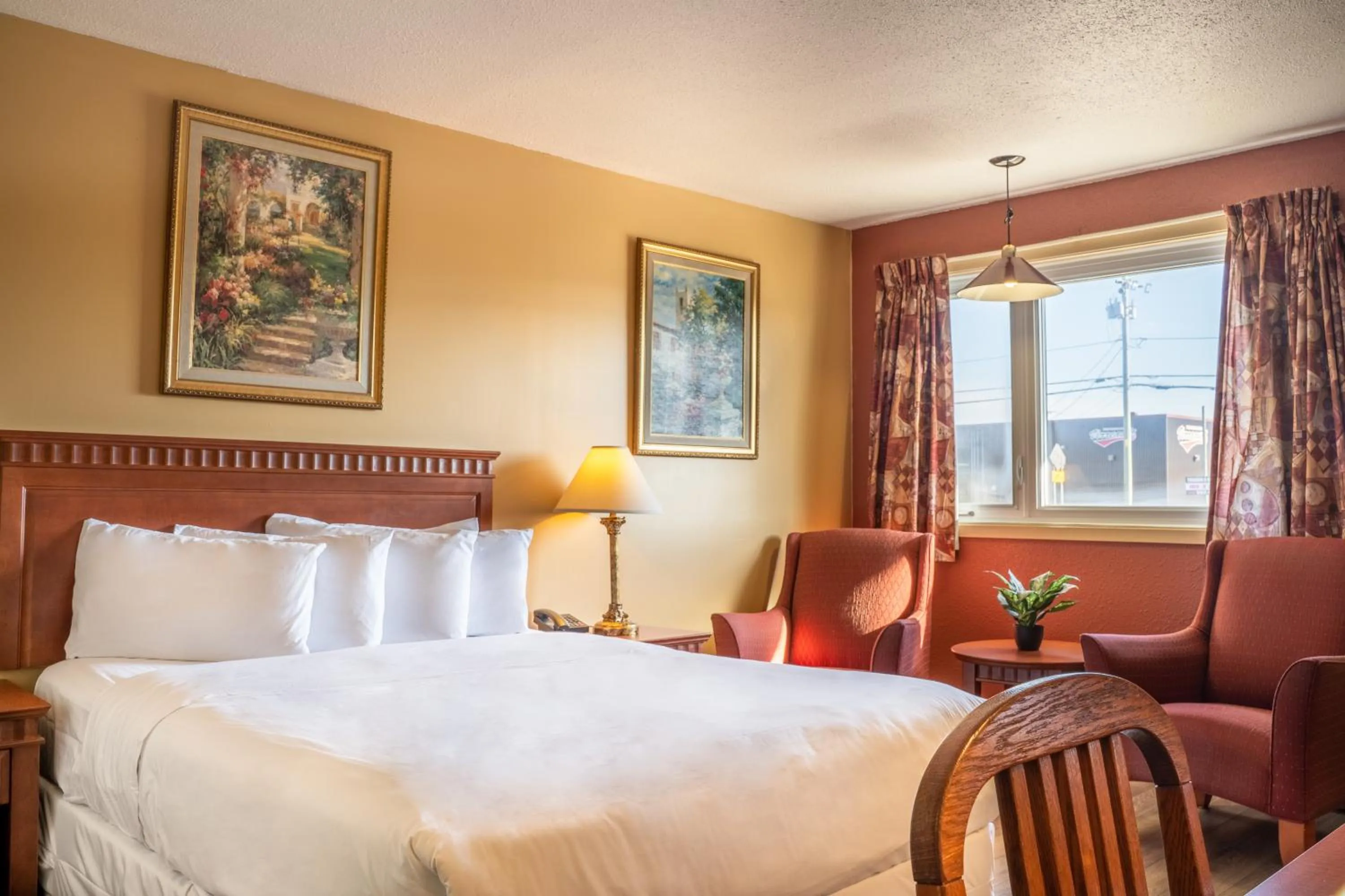 Bed in Hôtel Motel La Vigie