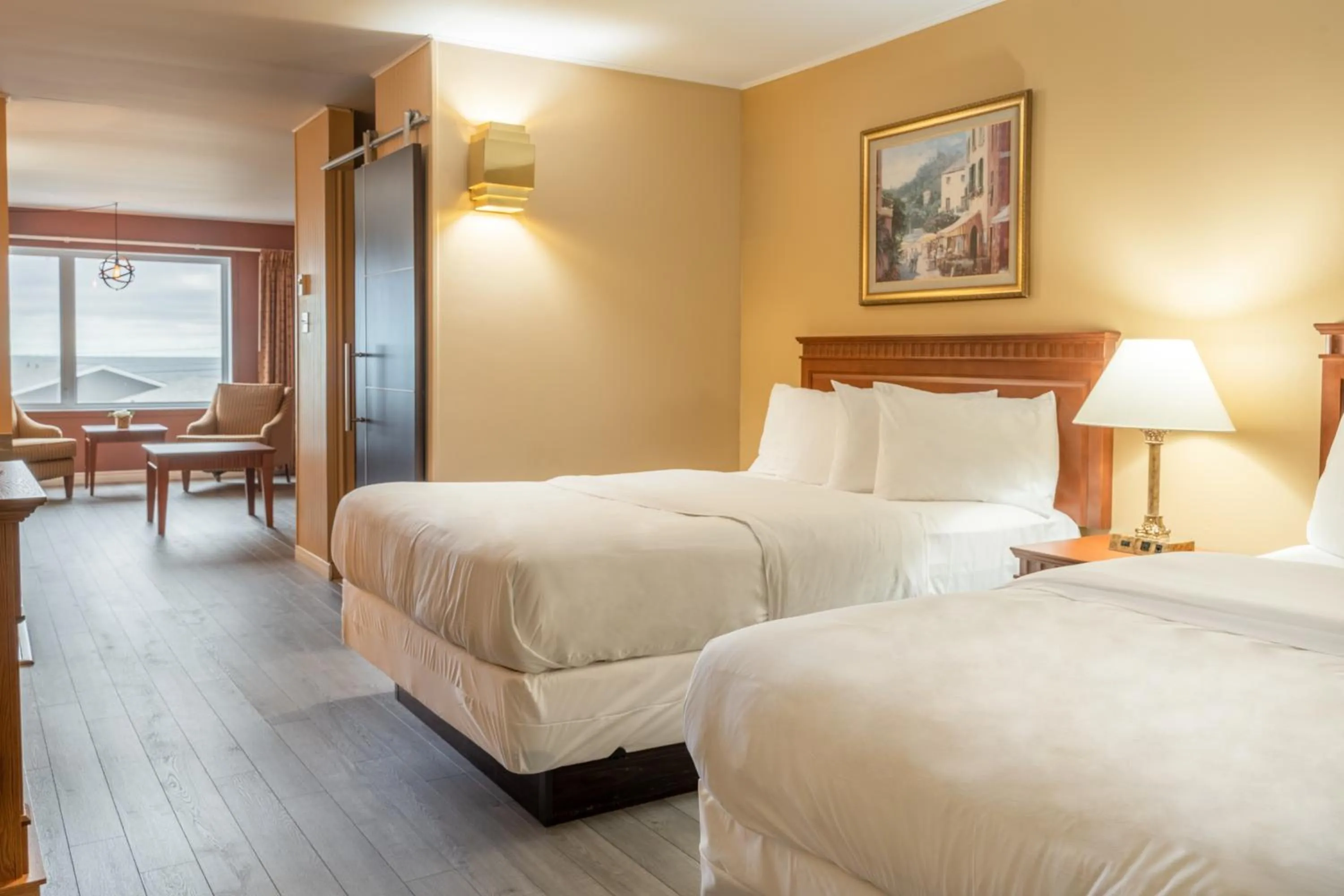 Bed in Hôtel Motel La Vigie