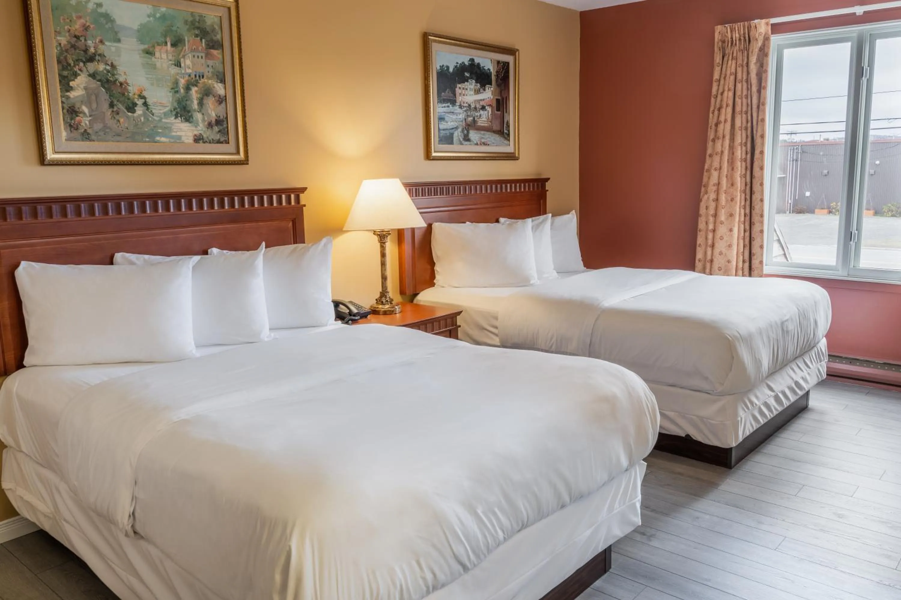 Bed in Hôtel Motel La Vigie