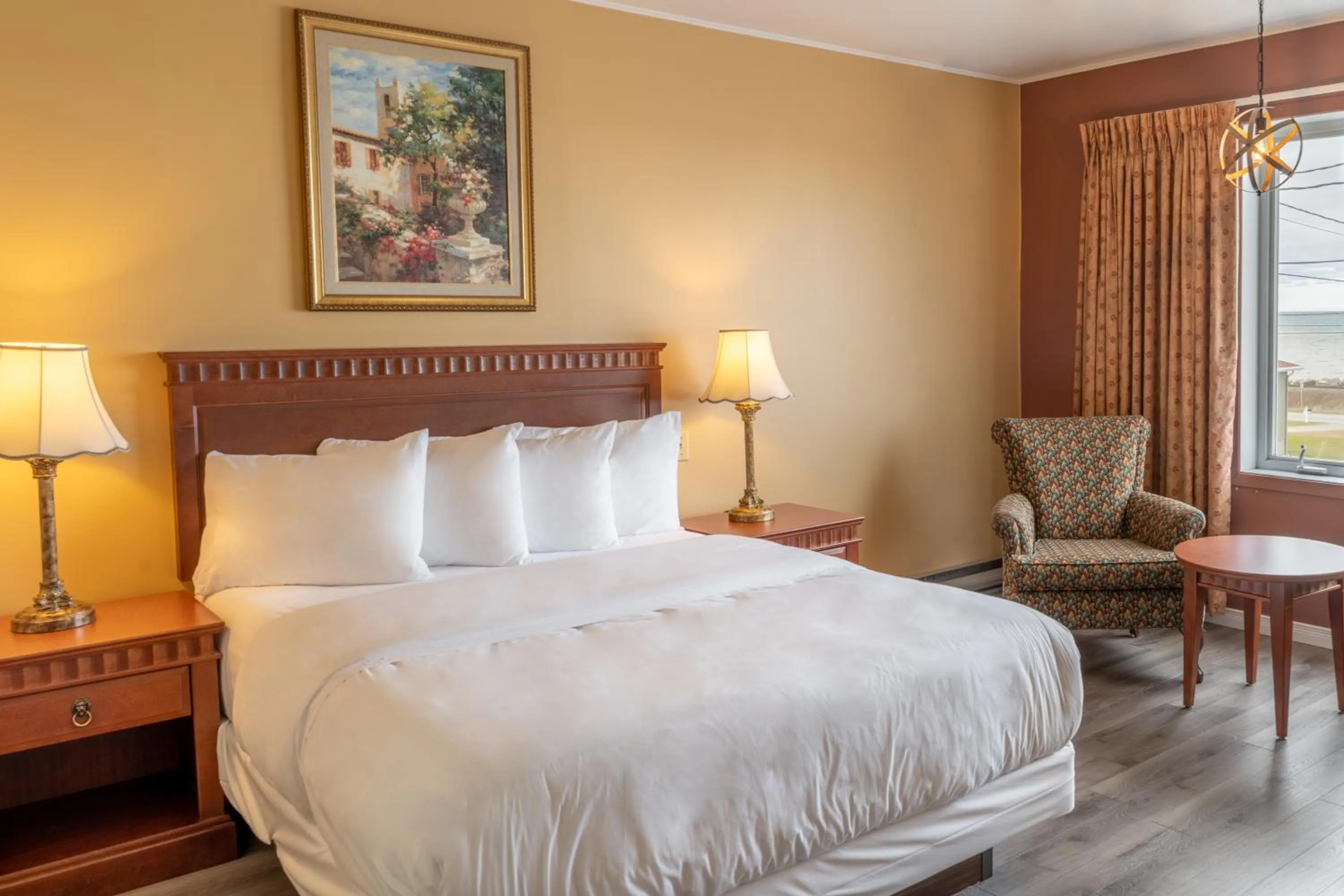 Bed in Hôtel Motel La Vigie