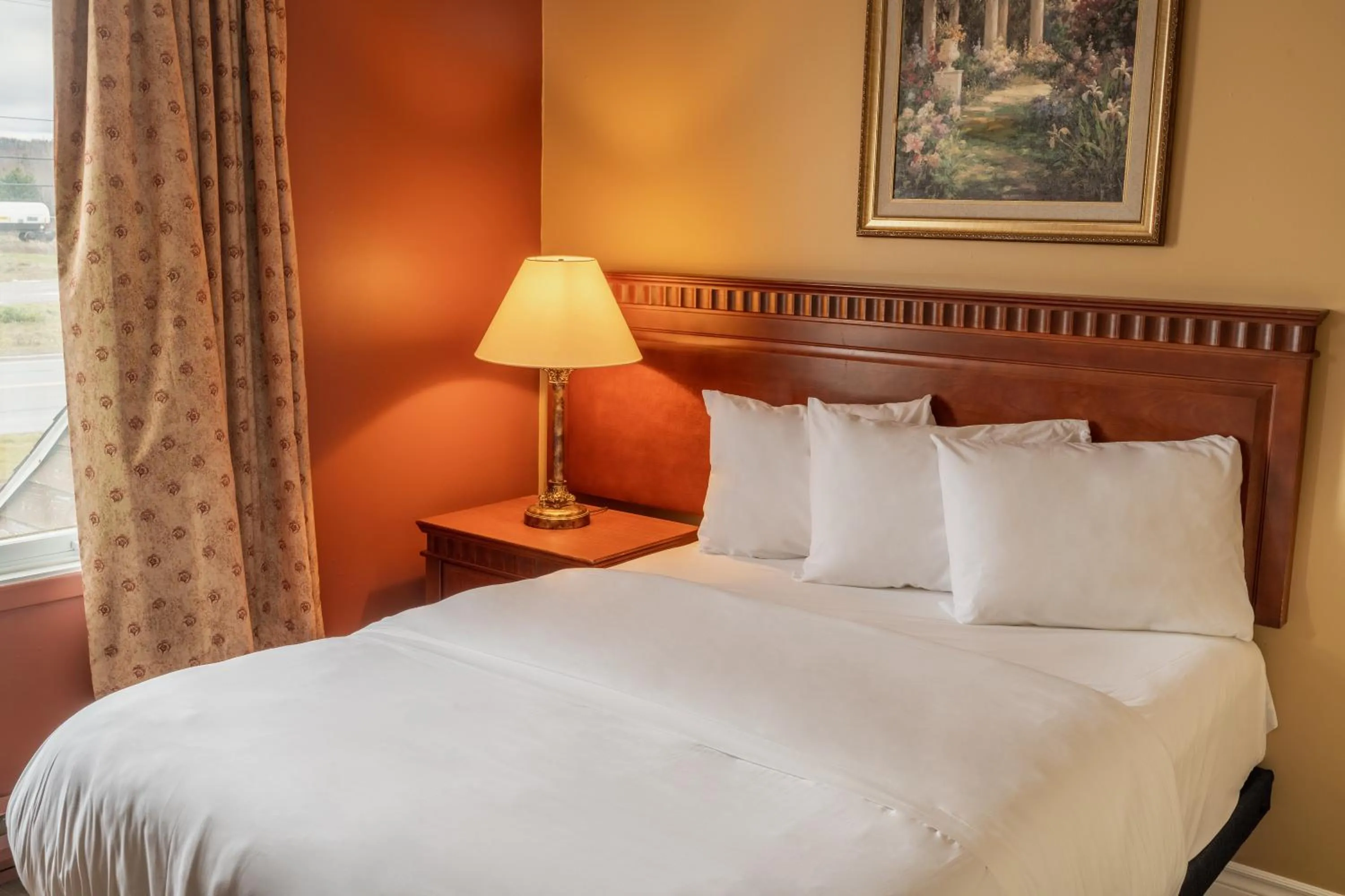 Bed in Hôtel Motel La Vigie