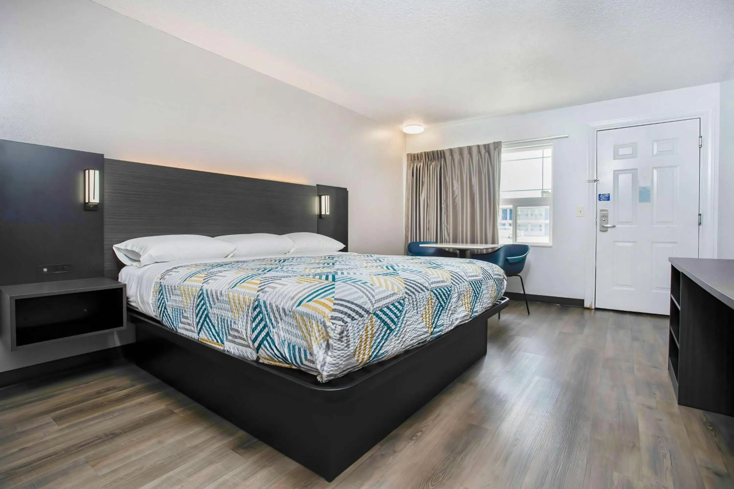 Bedroom, Bed in Motel 6-Bend, OR