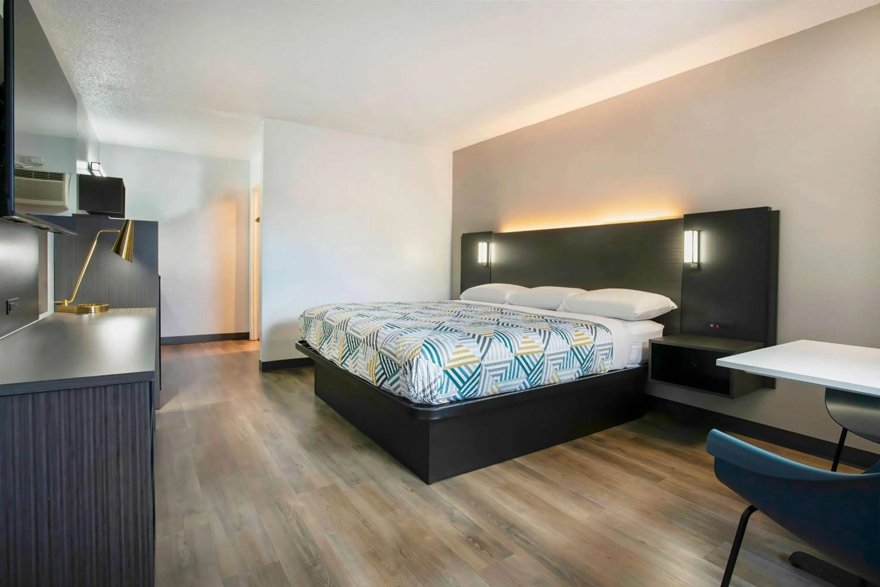 Bedroom, Bed in Motel 6-Bend, OR