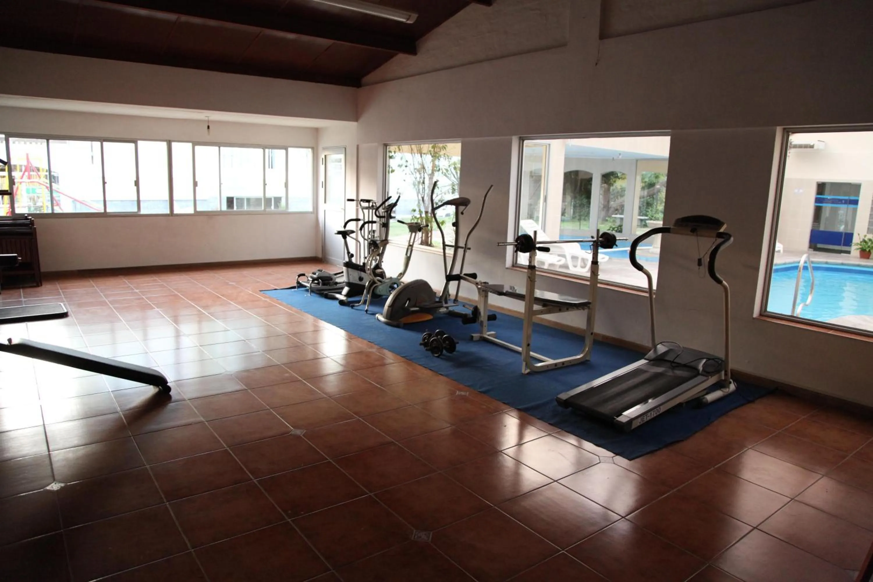 Fitness centre/facilities in Paradise Complejo Turístico