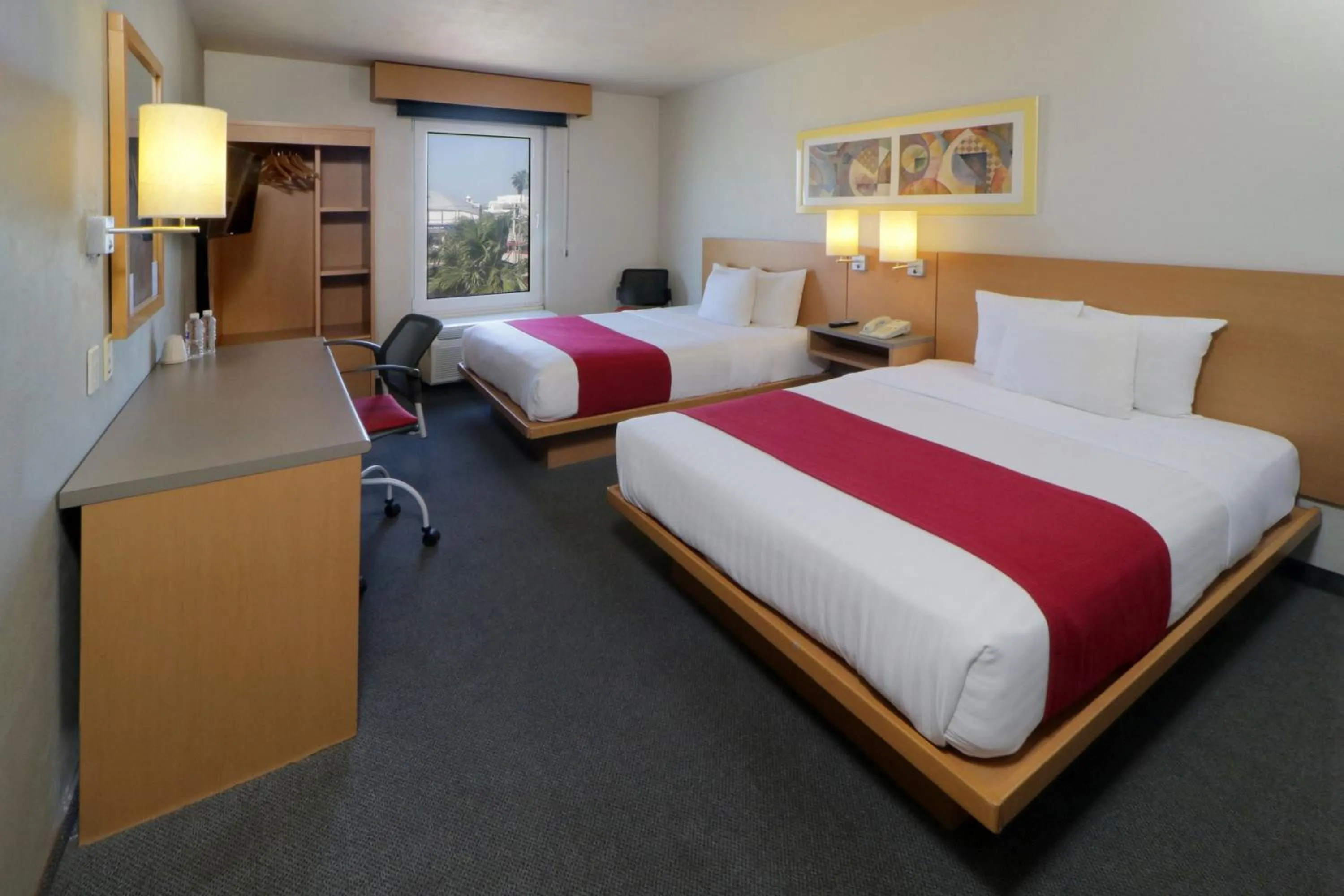Bedroom, Bed in City Express by Marriott Nuevo Laredo