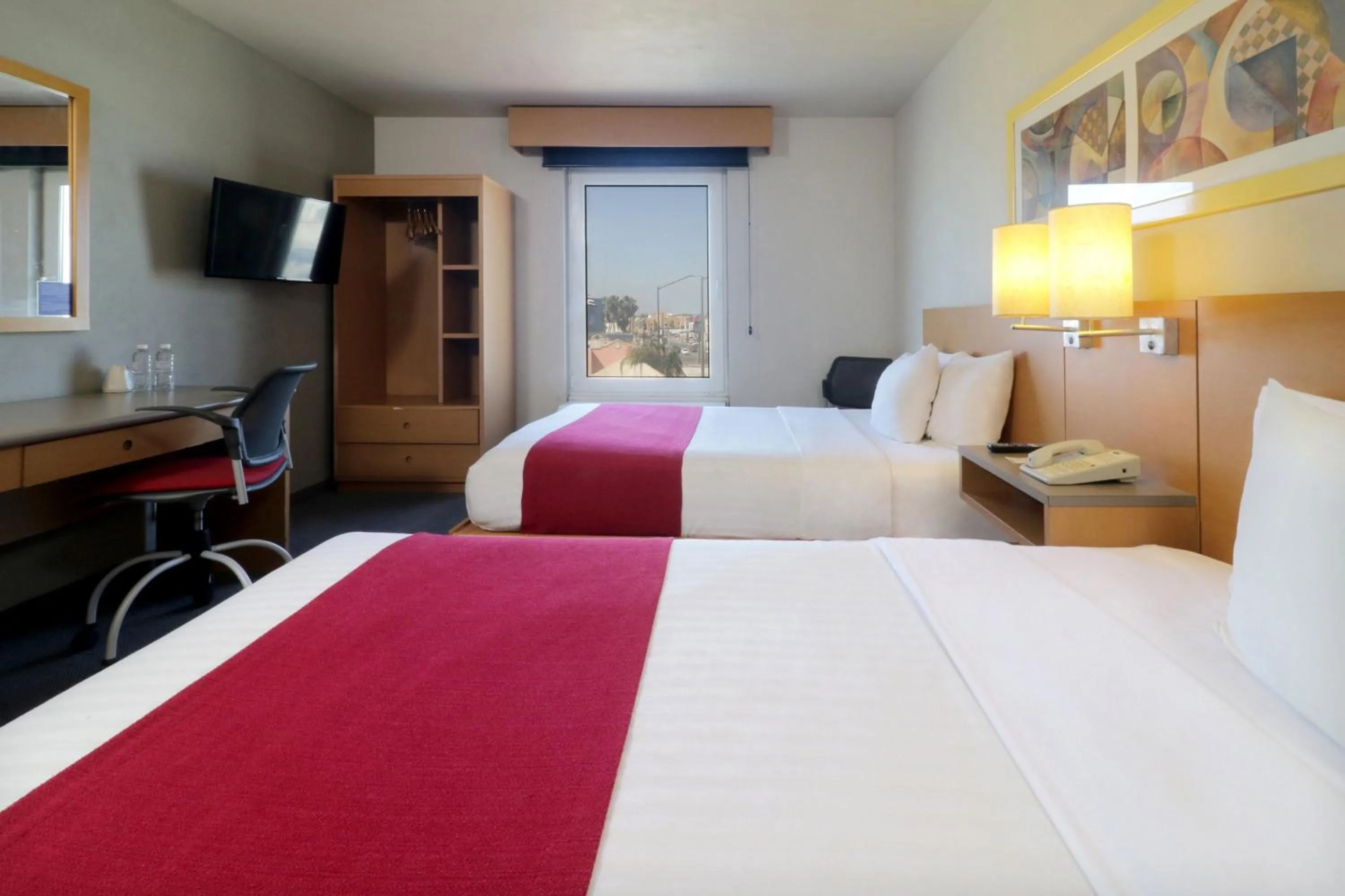 Bedroom, Bed in City Express by Marriott Nuevo Laredo
