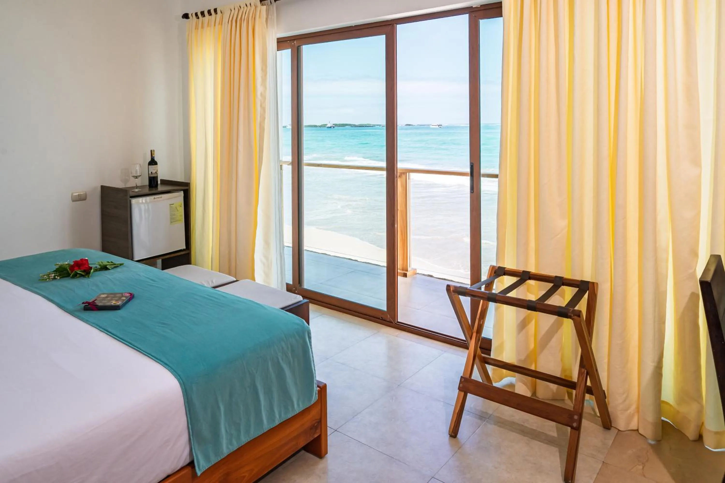 Bed in Cormorant Beach House