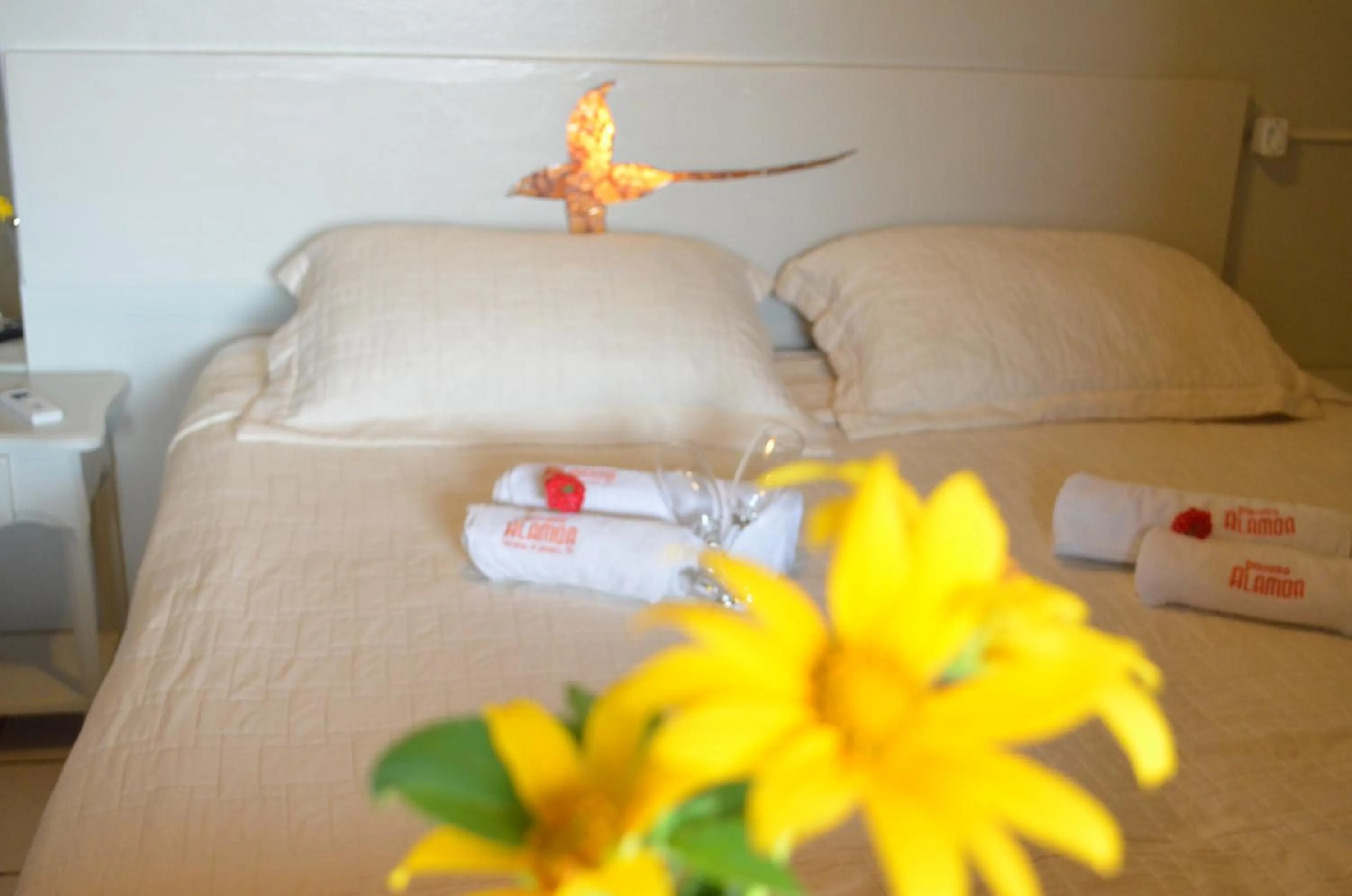 Bedroom, Bed in Pousada Alamoa