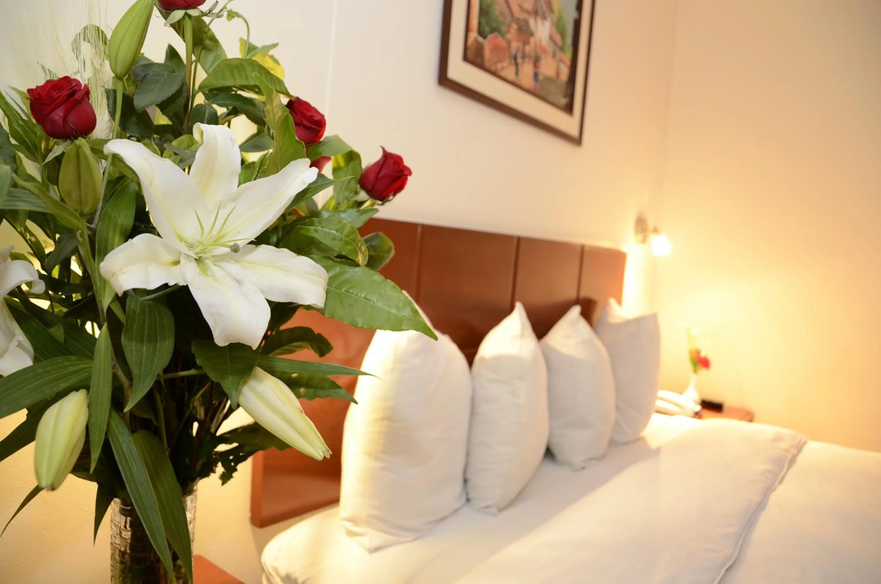 Photo of the whole room, Bed in Golden Inca Hotel