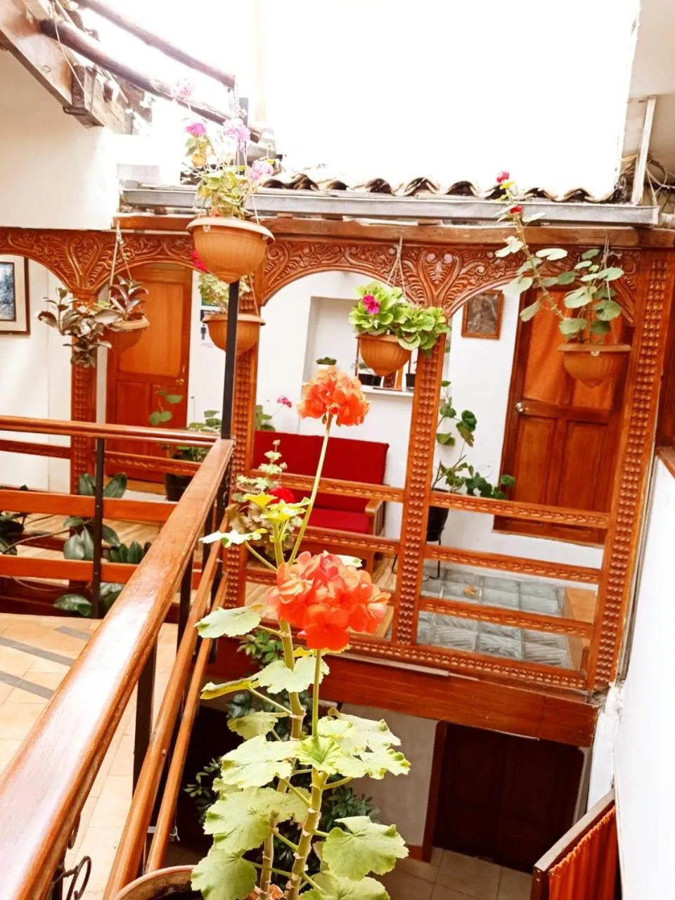 Patio in Hostal Tu Hogar