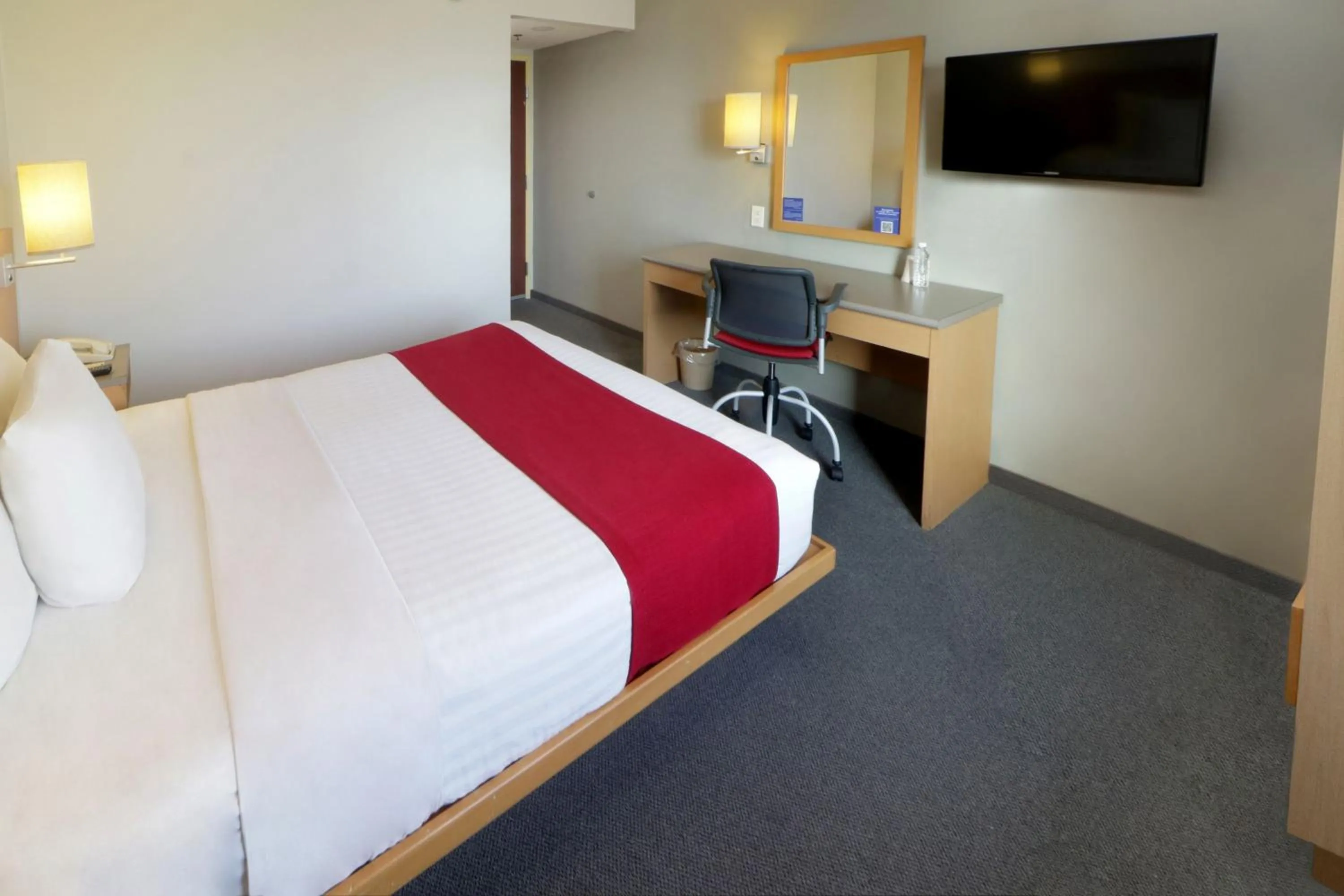 Bedroom, Bed in City Express by Marriott Tepotzotlán