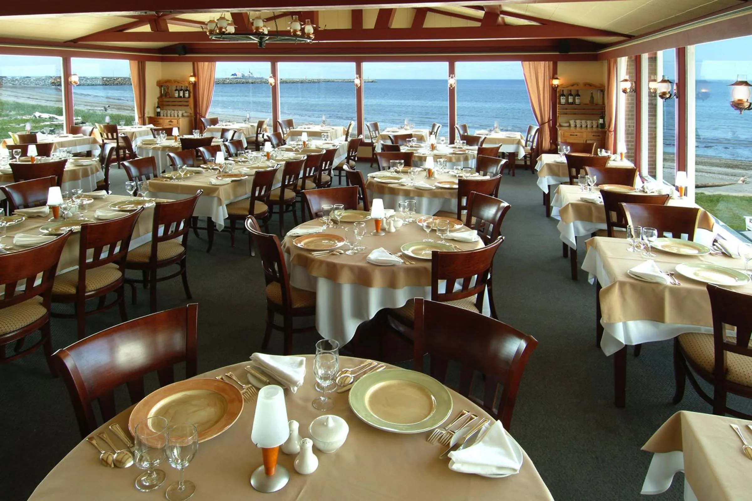 Restaurant/places to eat in Hotel Motel Belle Plage