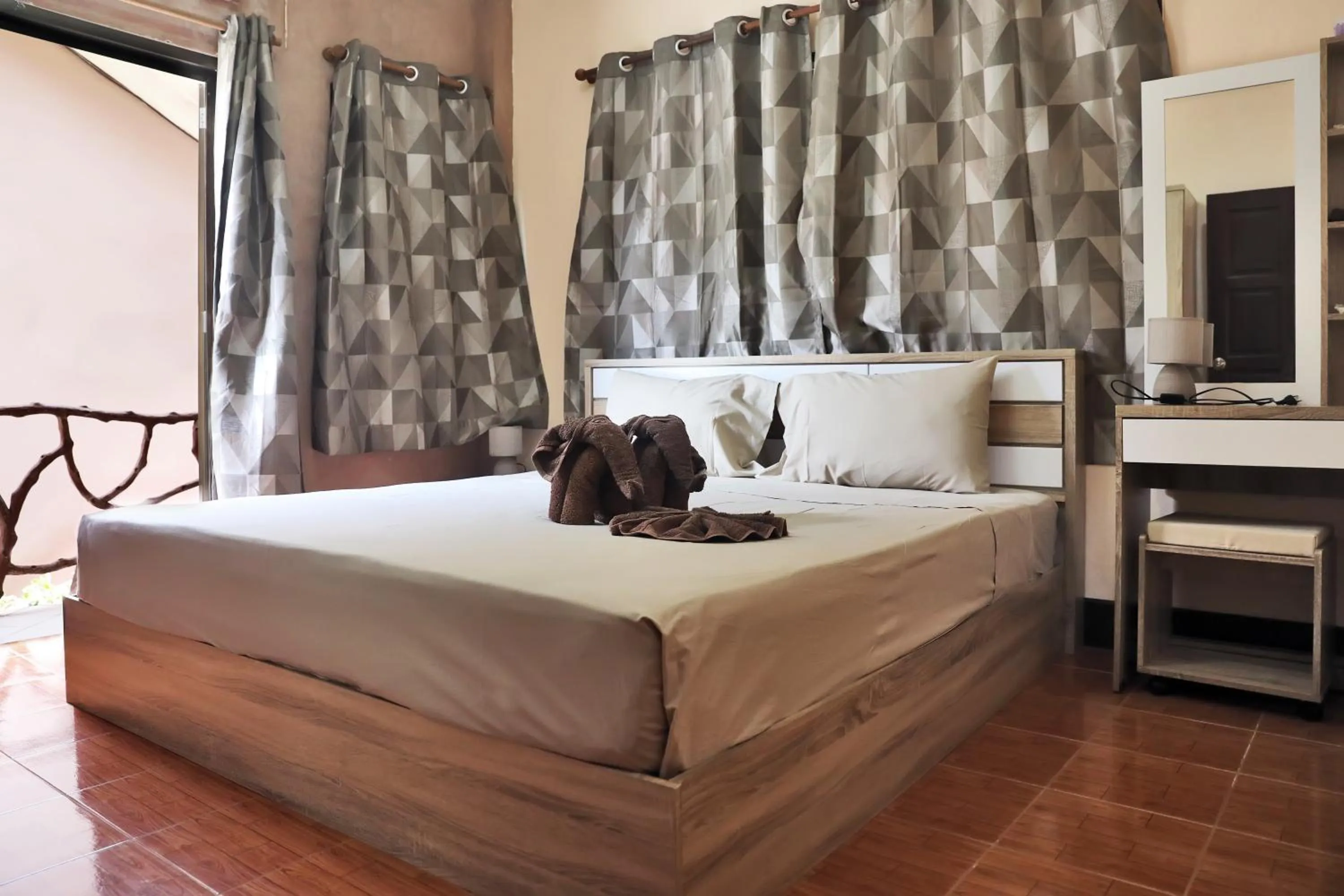 Bed in Villa Kamala Beach