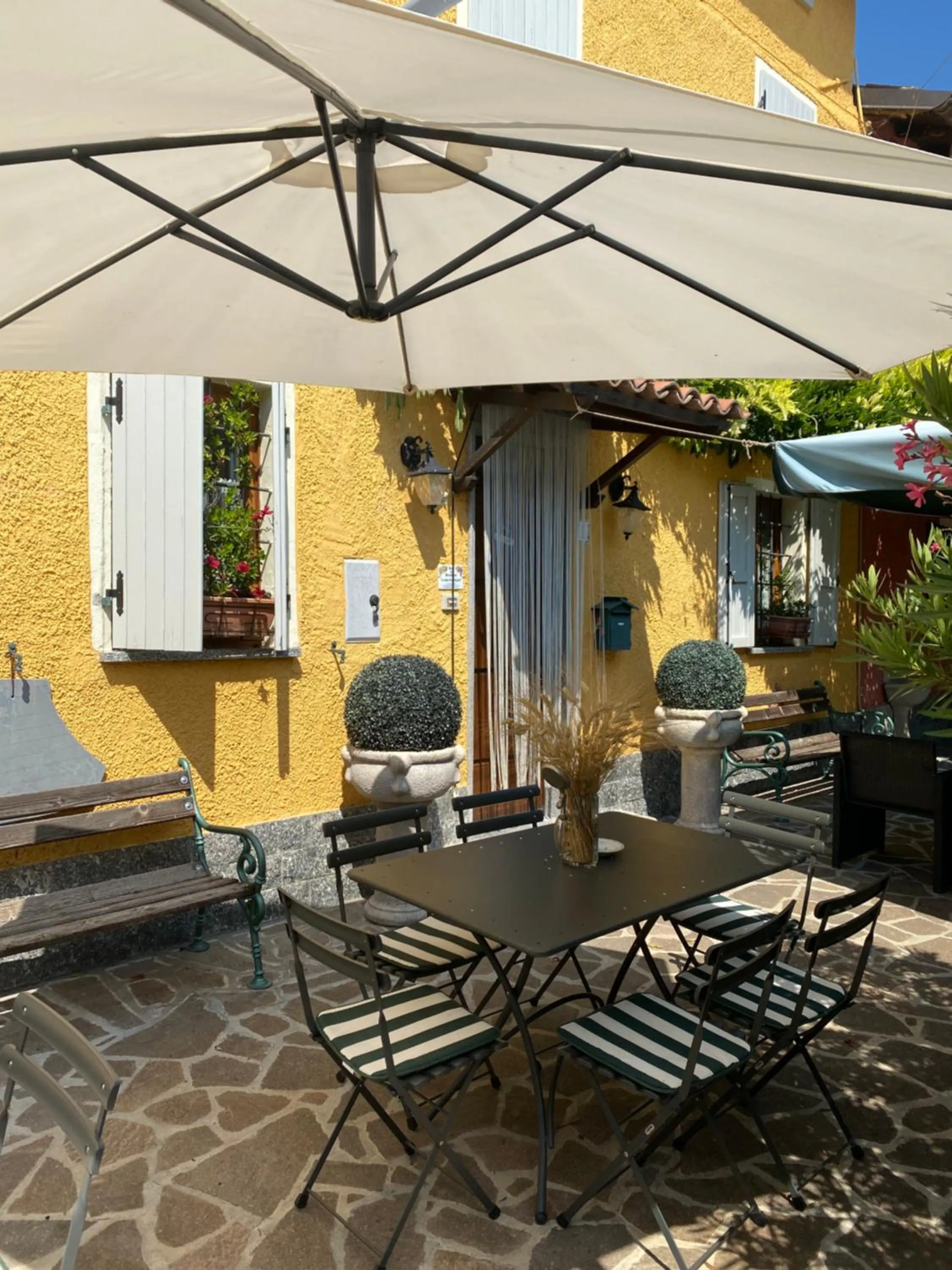 La casa tra i vigneti