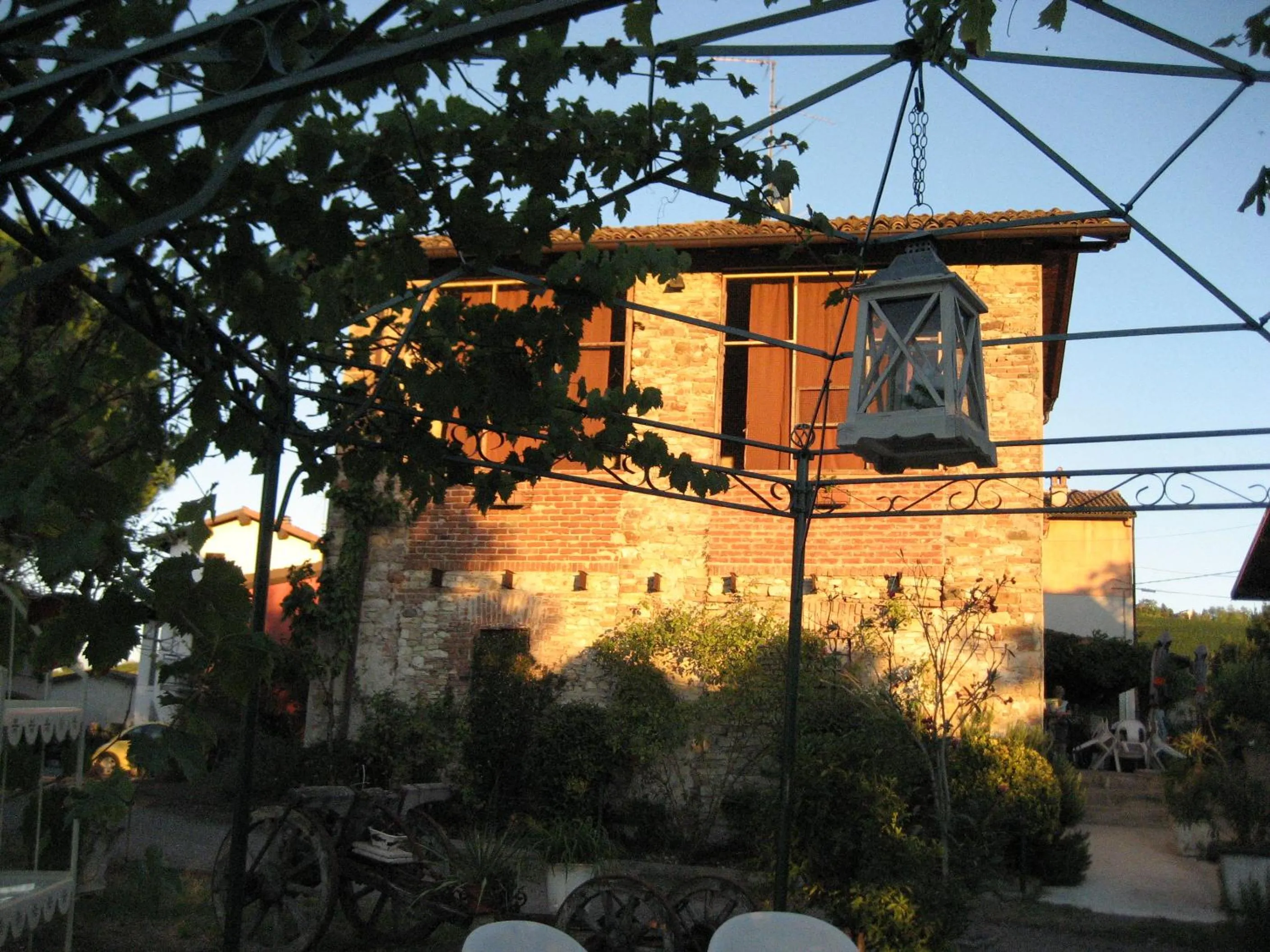 La casa tra i vigneti