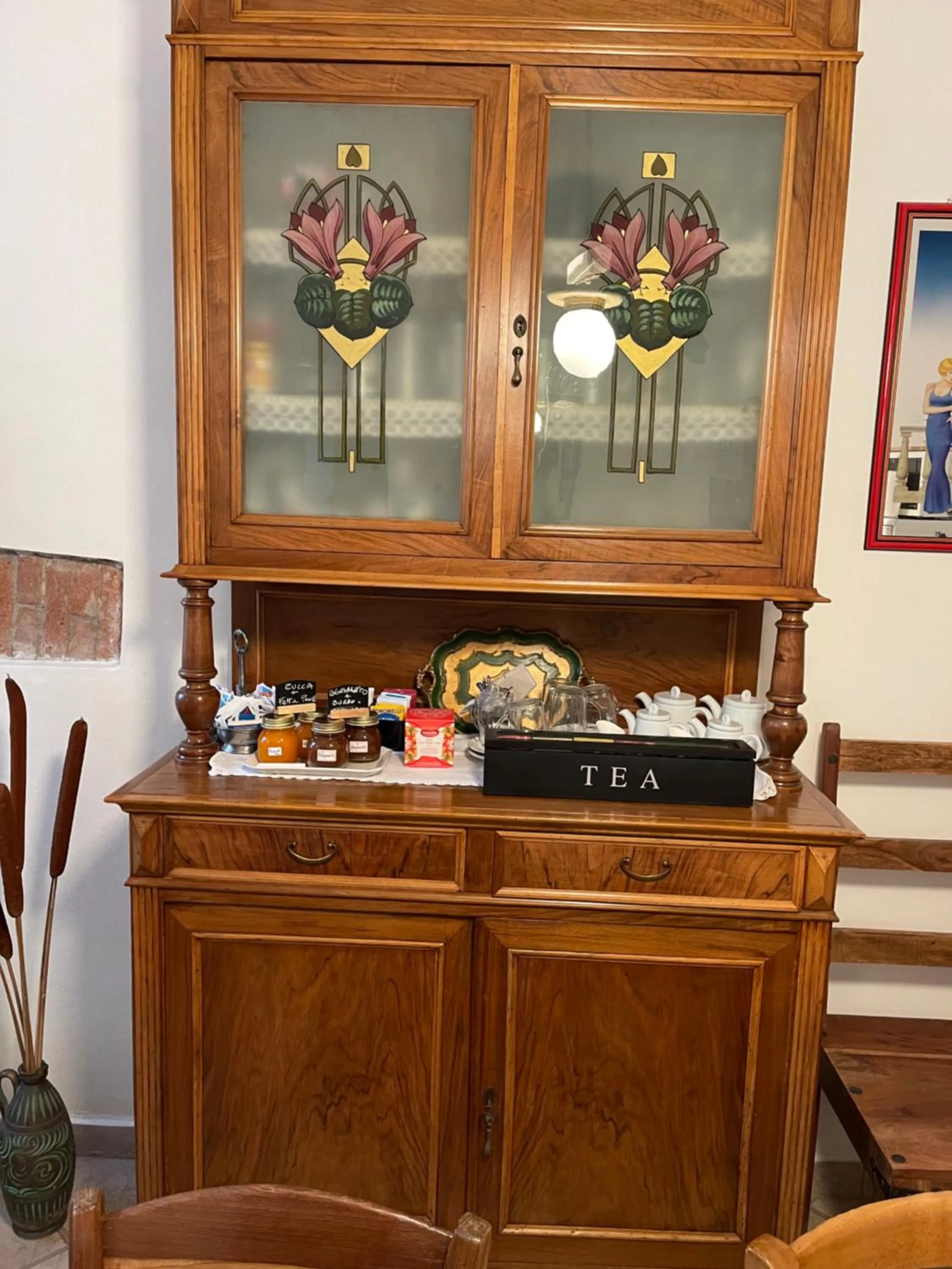 Kitchen or kitchenette in La casa tra i vigneti