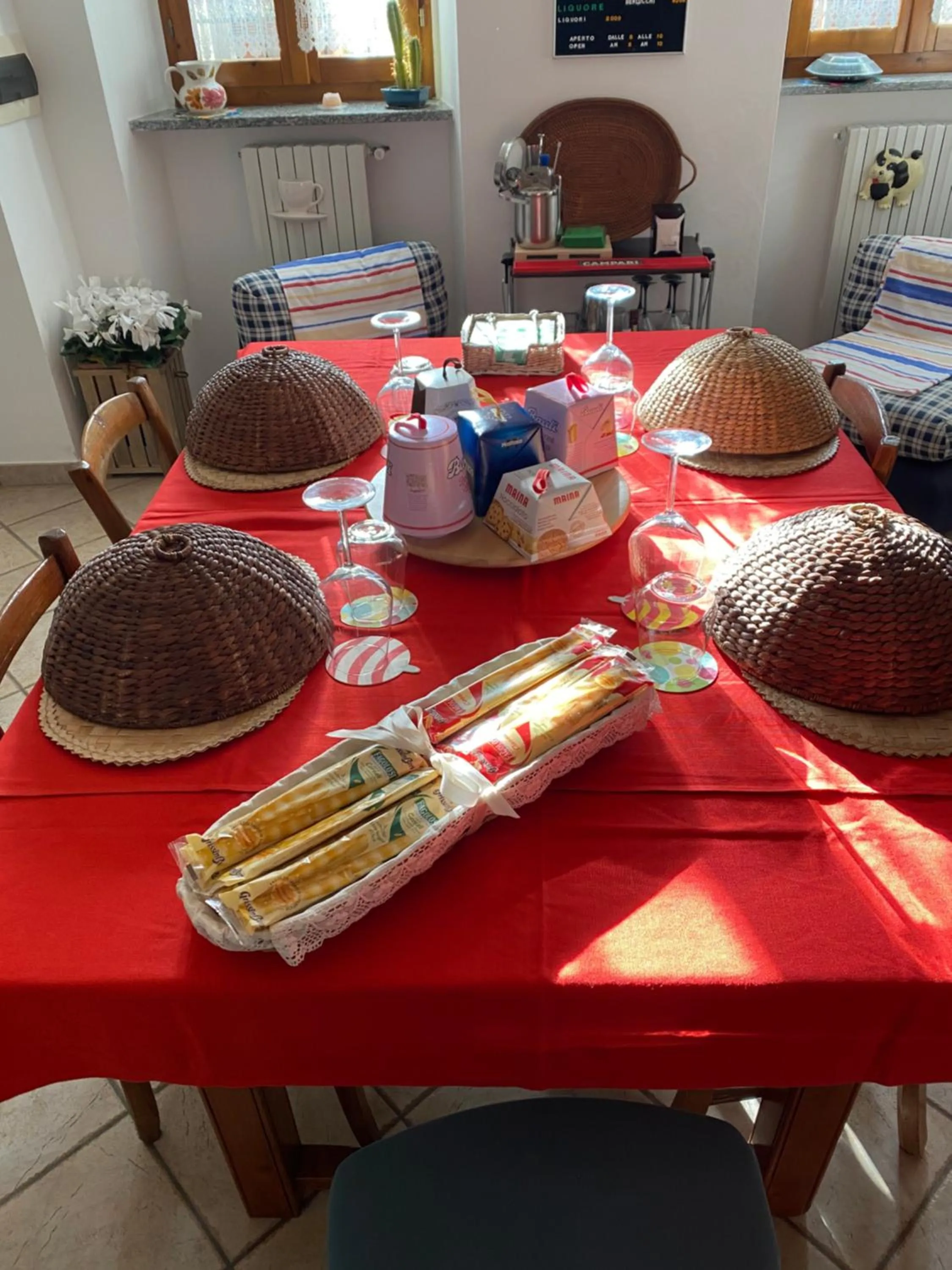 Breakfast in La casa tra i vigneti