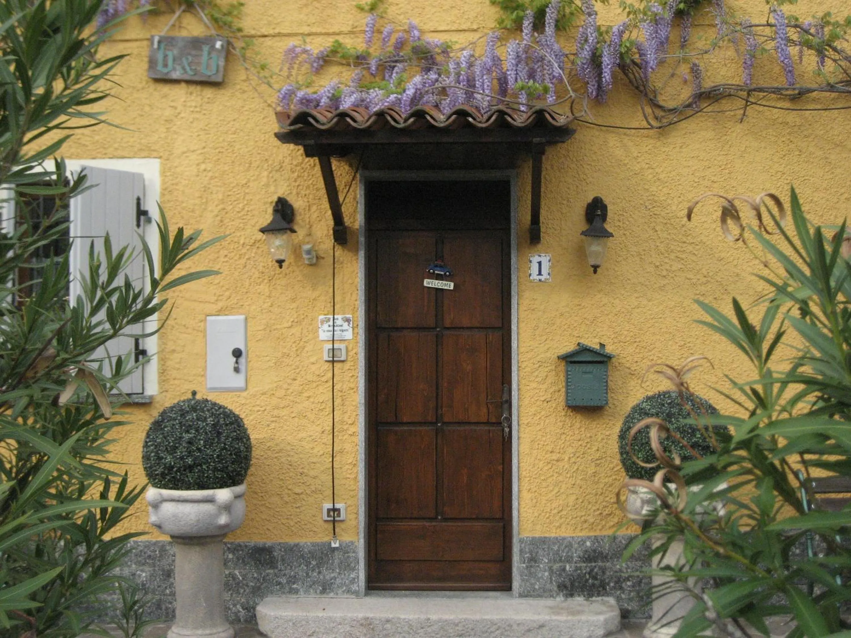 La casa tra i vigneti