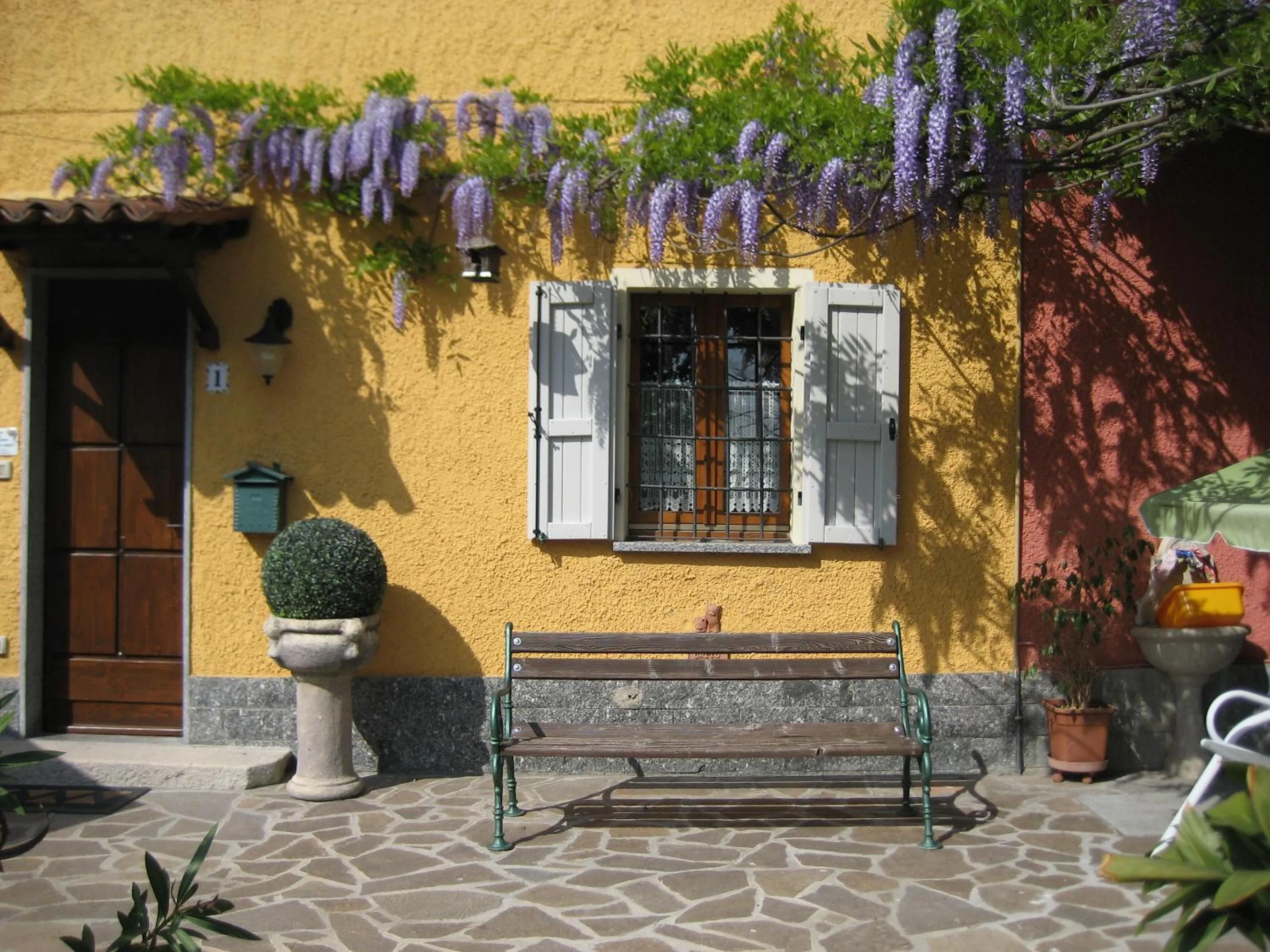 La casa tra i vigneti