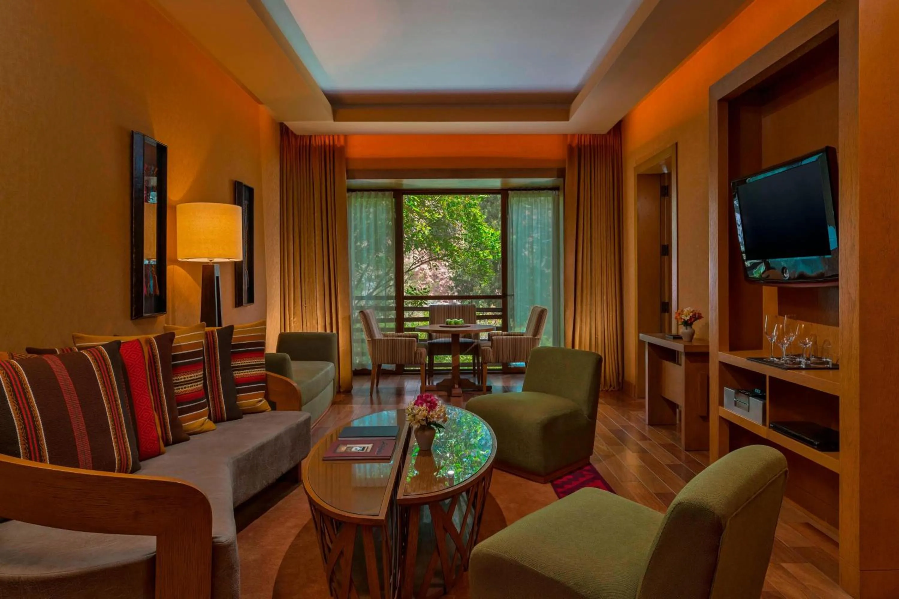 Living room in Tambo del Inka, a Luxury Collection Resort & Spa, Valle Sagrado