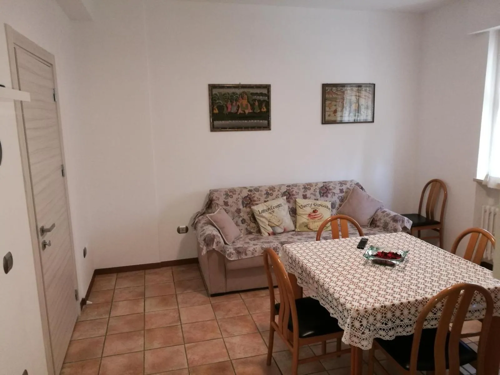 Living room in House Degli Angeli Rooms