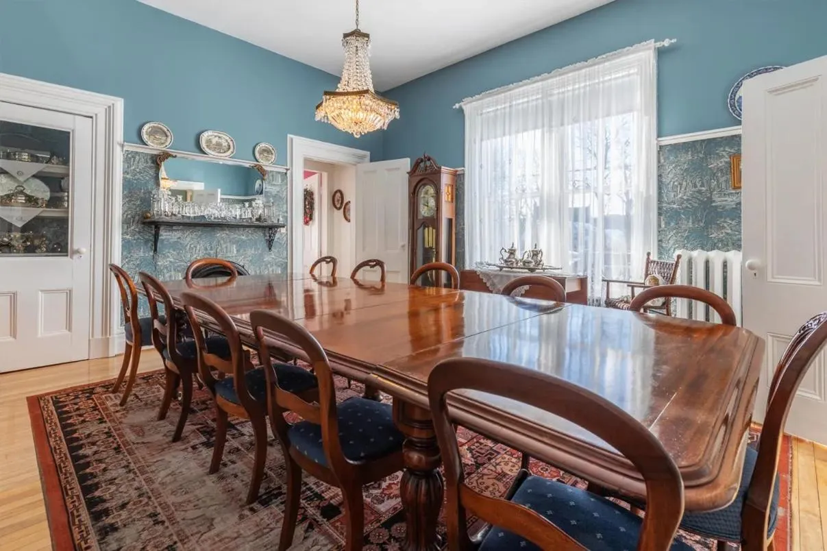 Dining area in Fitzroy Hall
