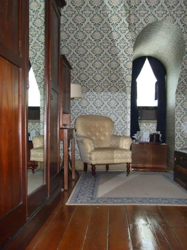 Decorative detail in Fitzroy Hall