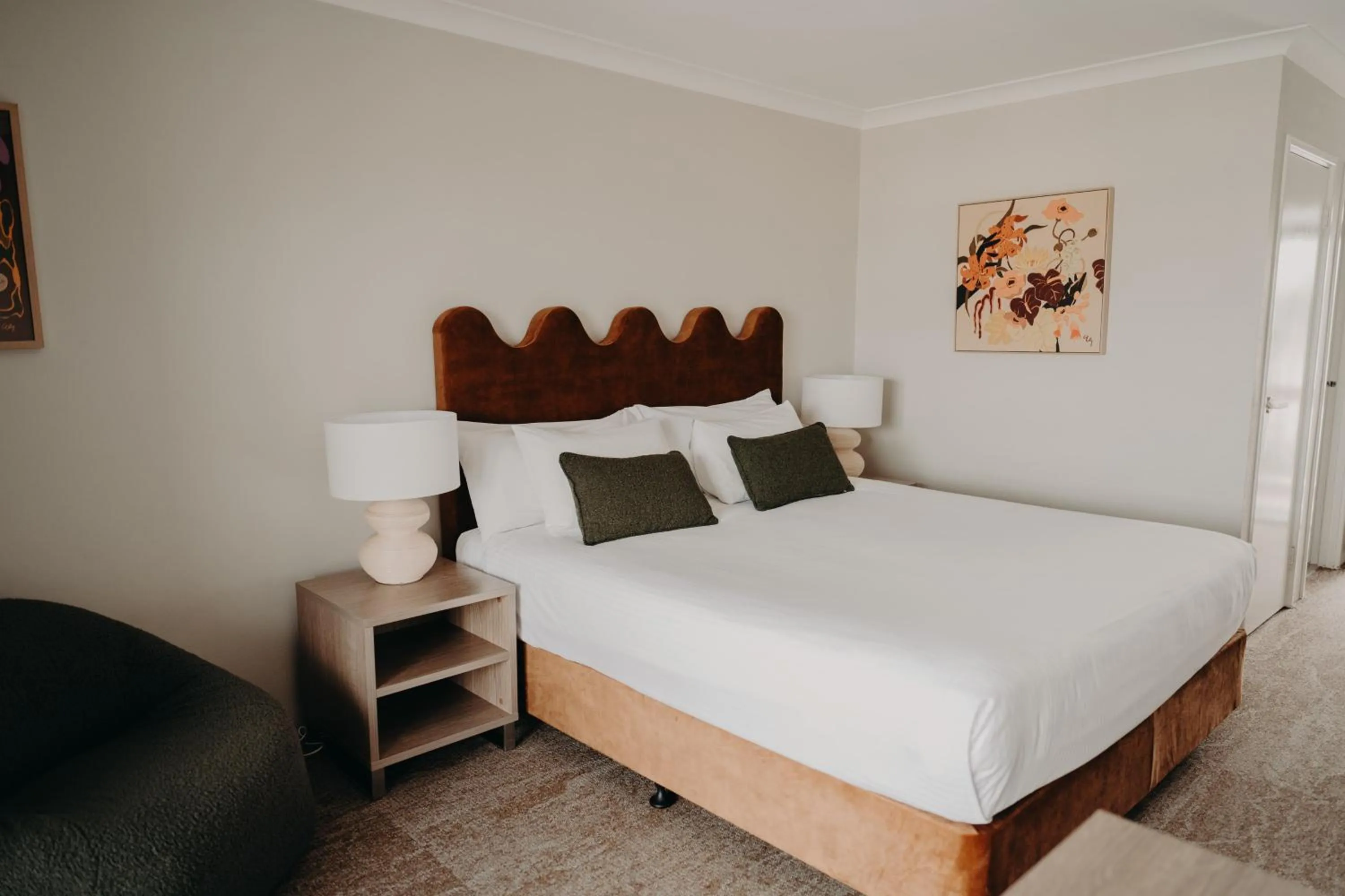 Bedroom, Bed in Albany Motel & Apartments