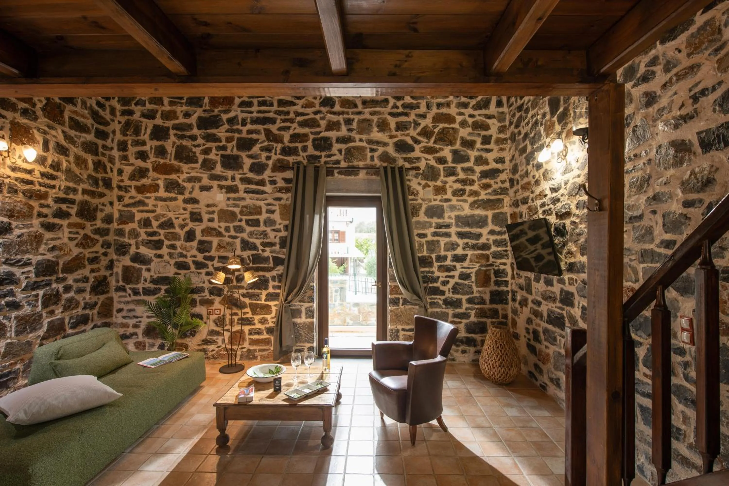 Living room in Balsamico Traditional Suites