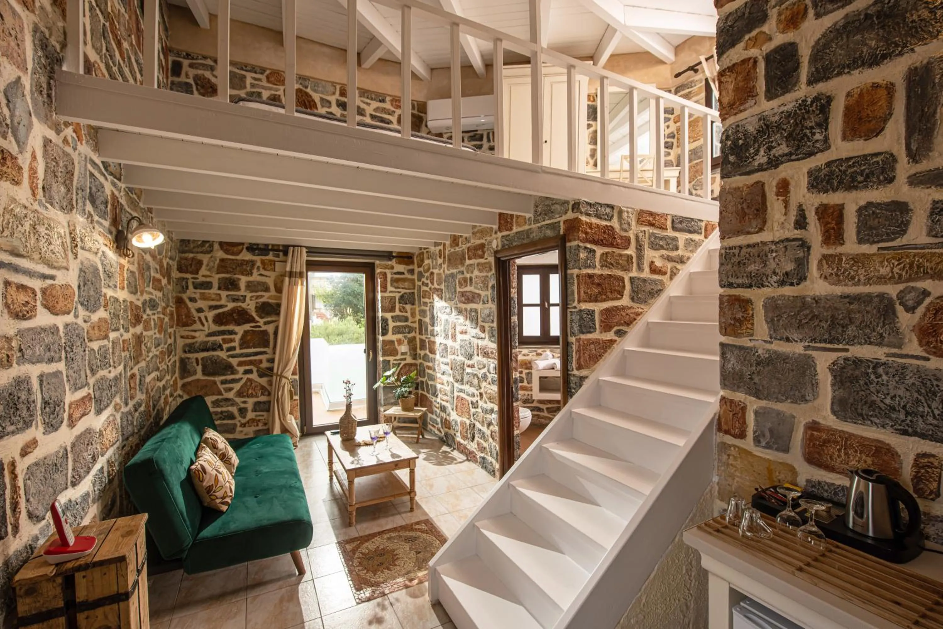 Living room in Balsamico Traditional Suites