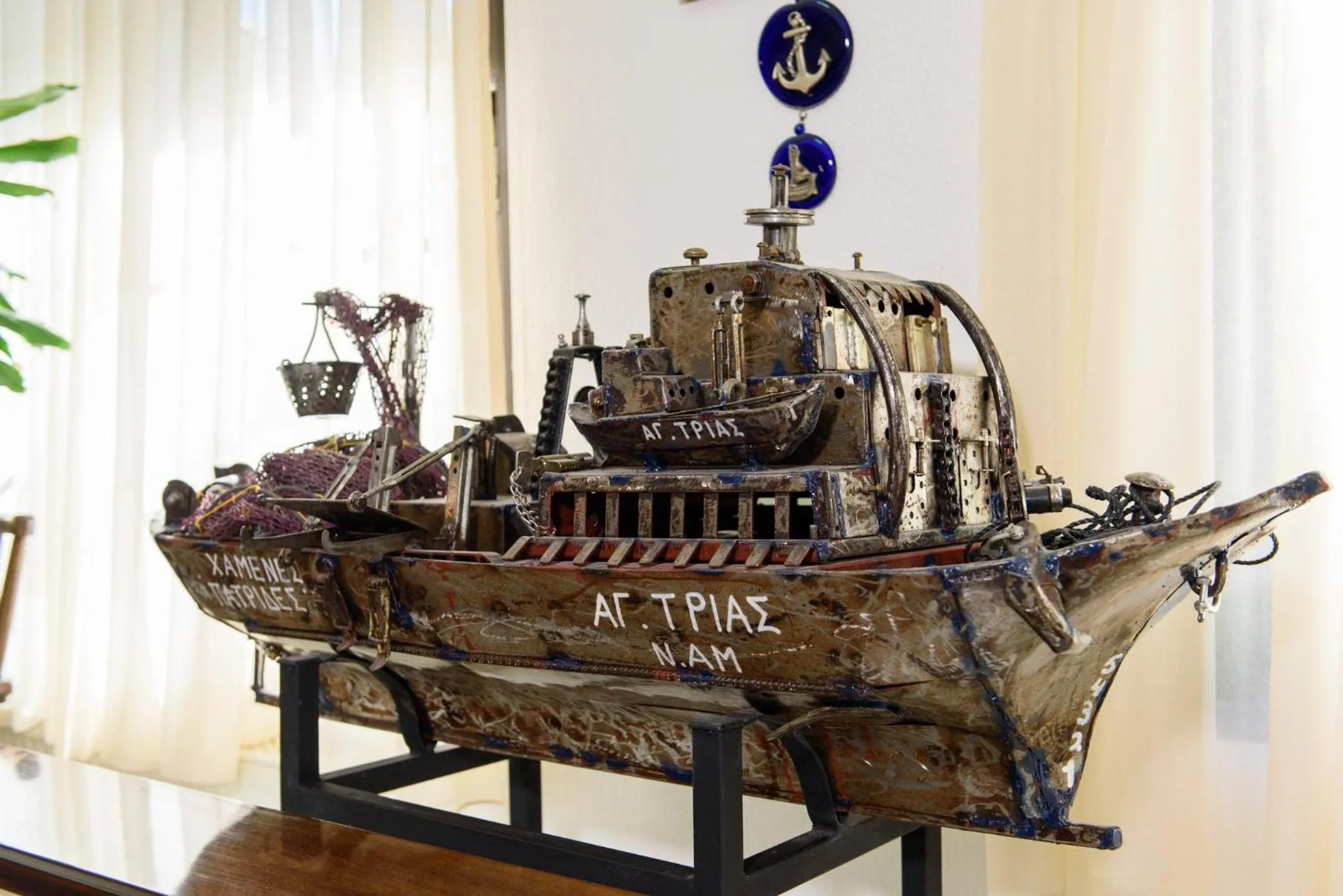 Decorative detail in Sun Rise Hotel