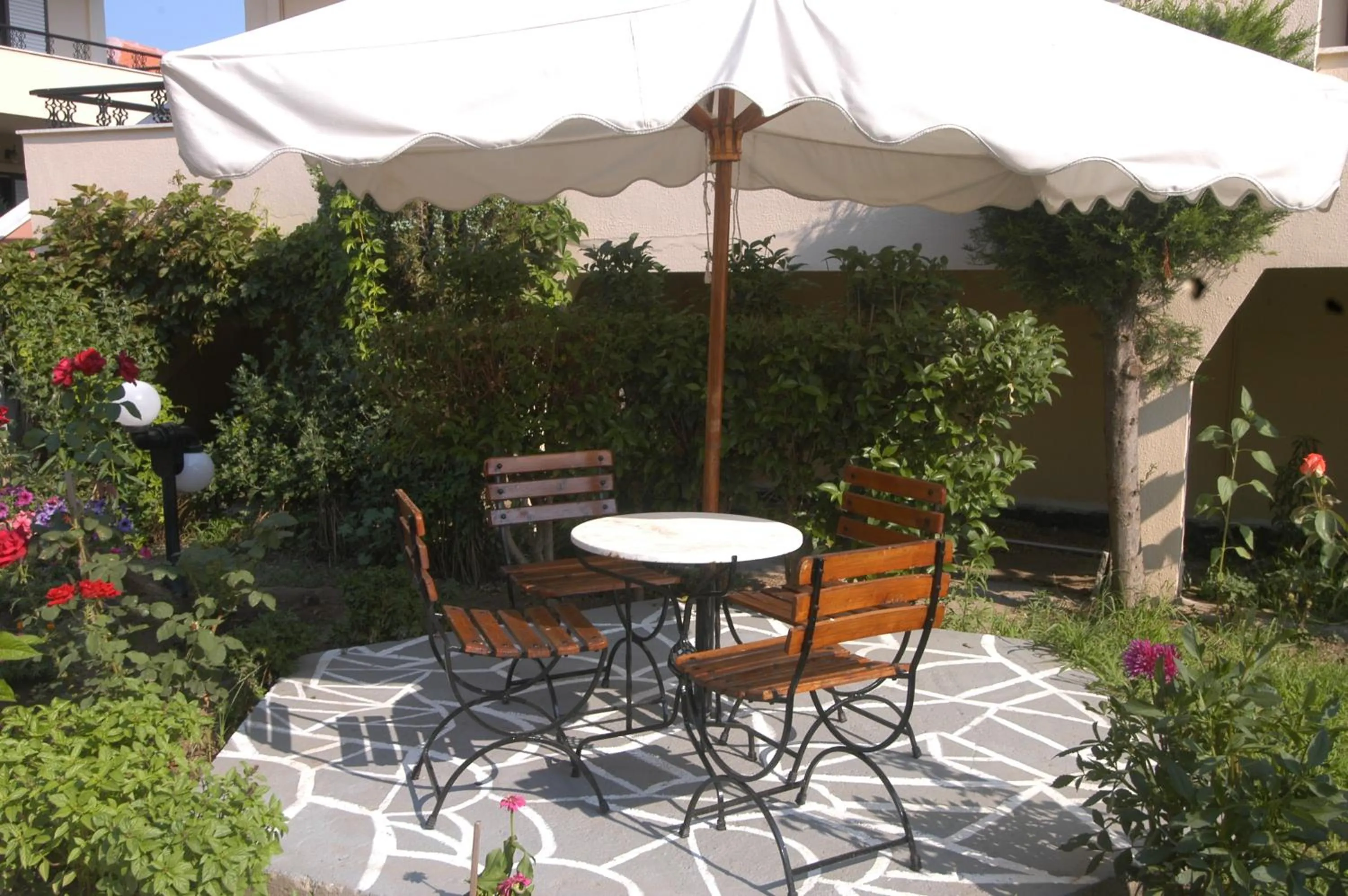 Garden in Sun Rise Hotel