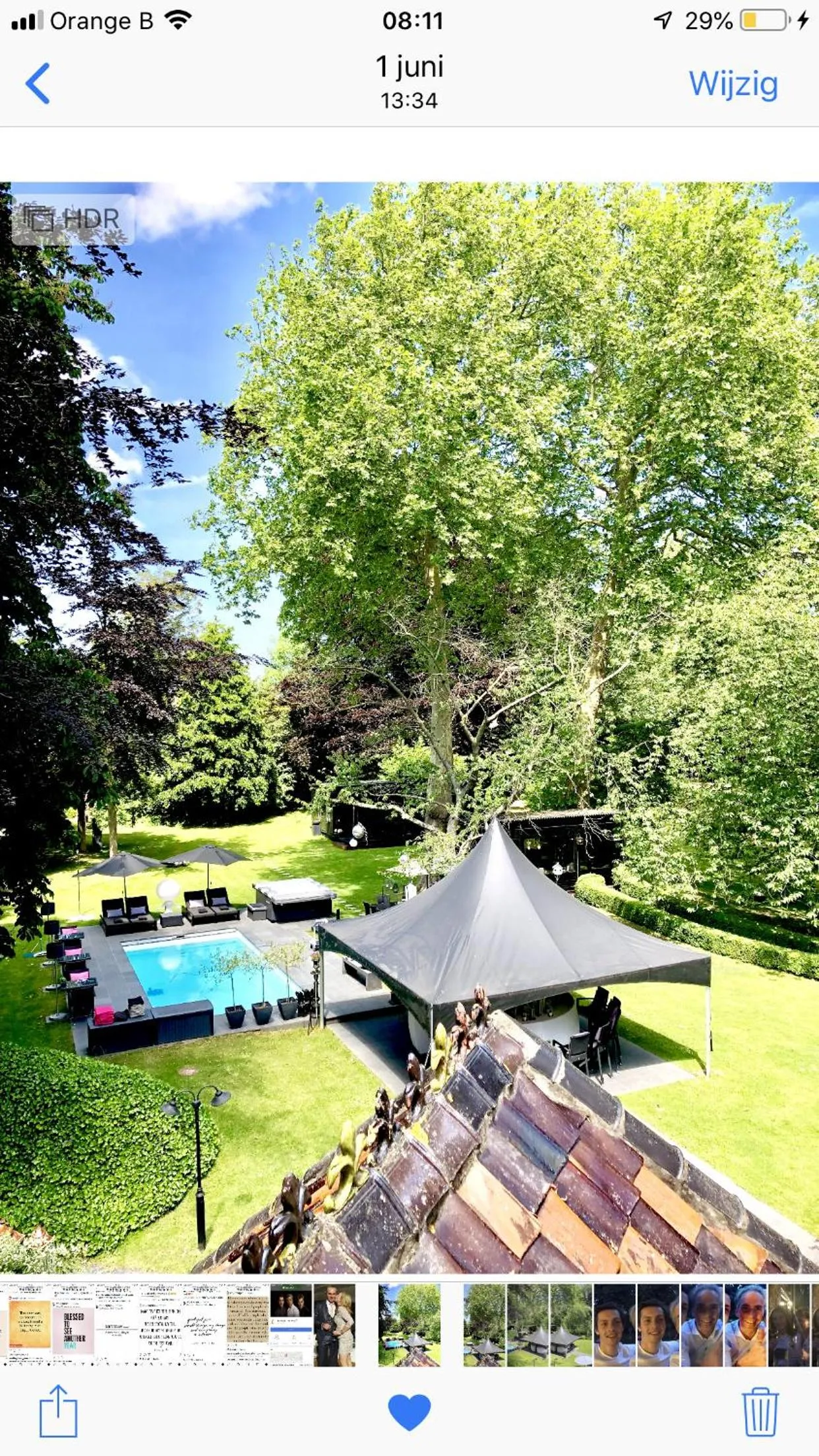 Garden in Charmehotel Manoir Ogygia