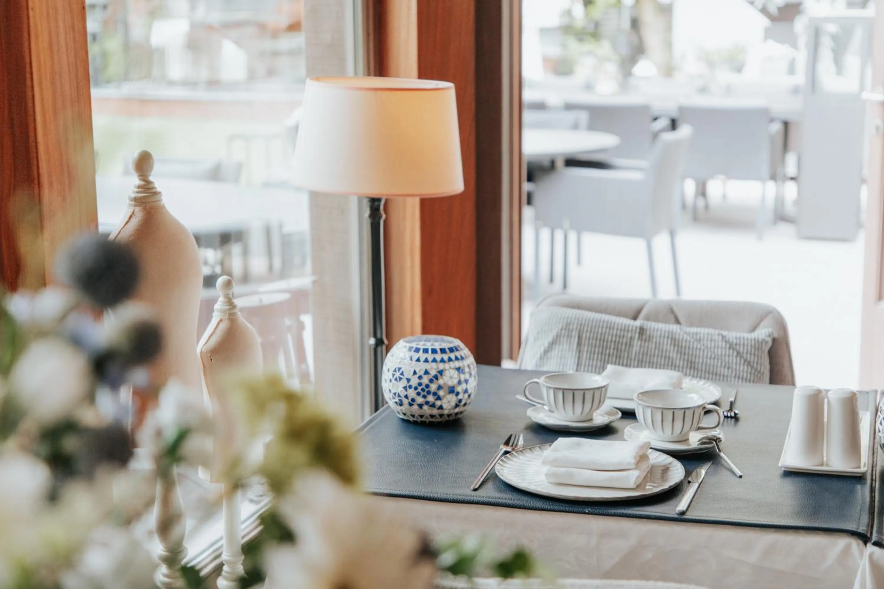 Breakfast in Charmehotel Manoir Ogygia