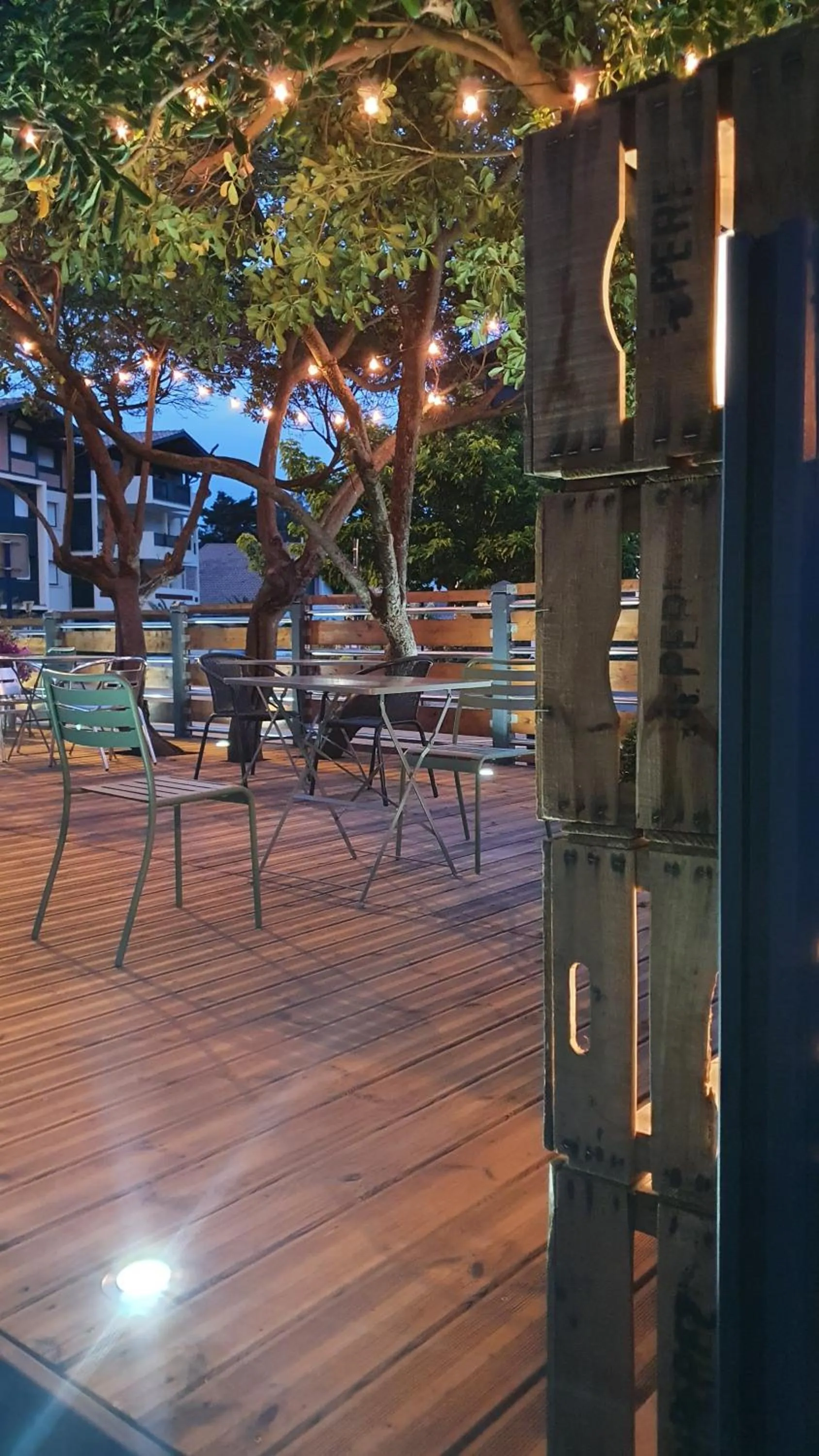 Balcony/Terrace in Hôtel La Baïne