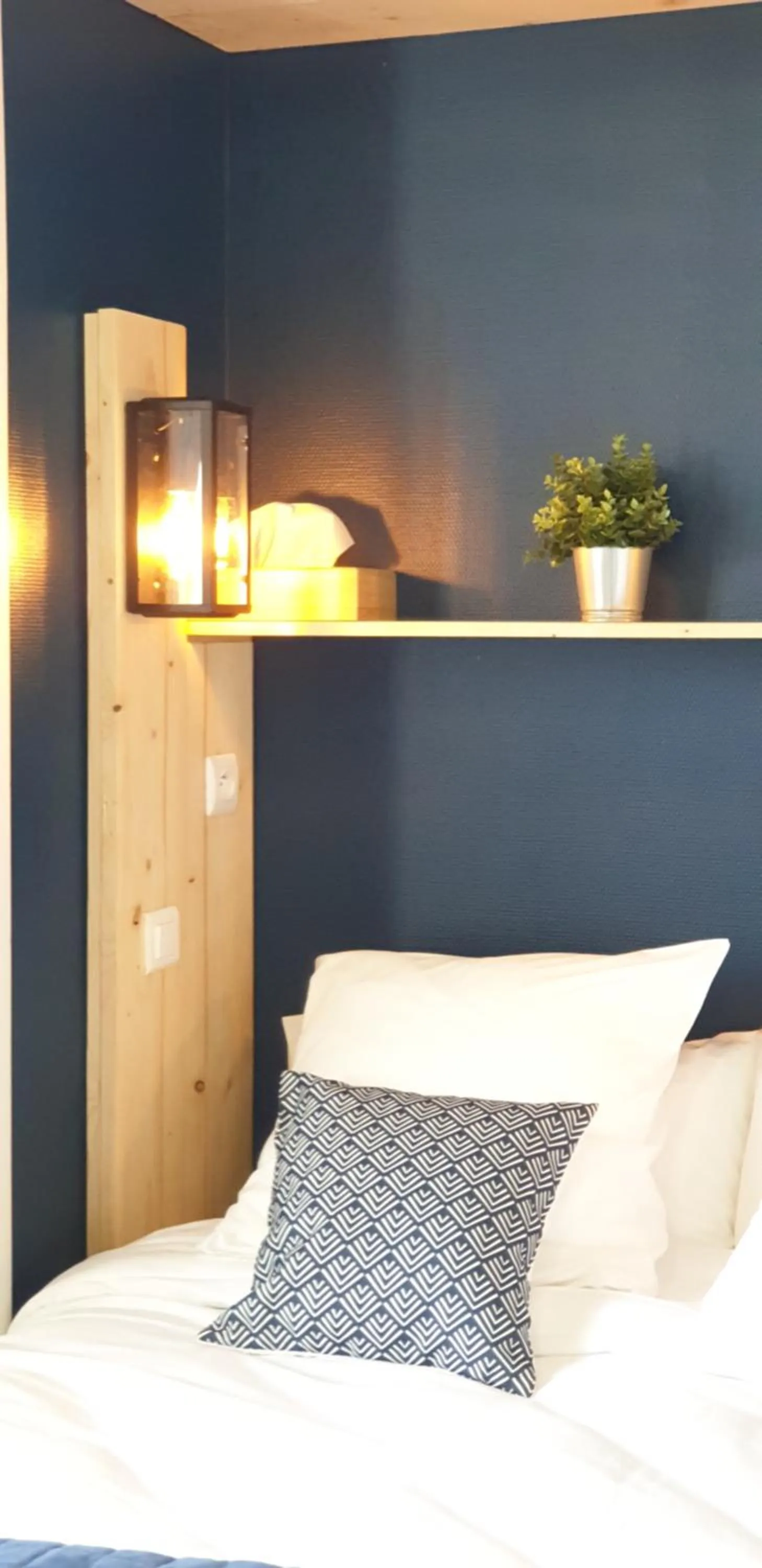 Bed in Hôtel La Baïne