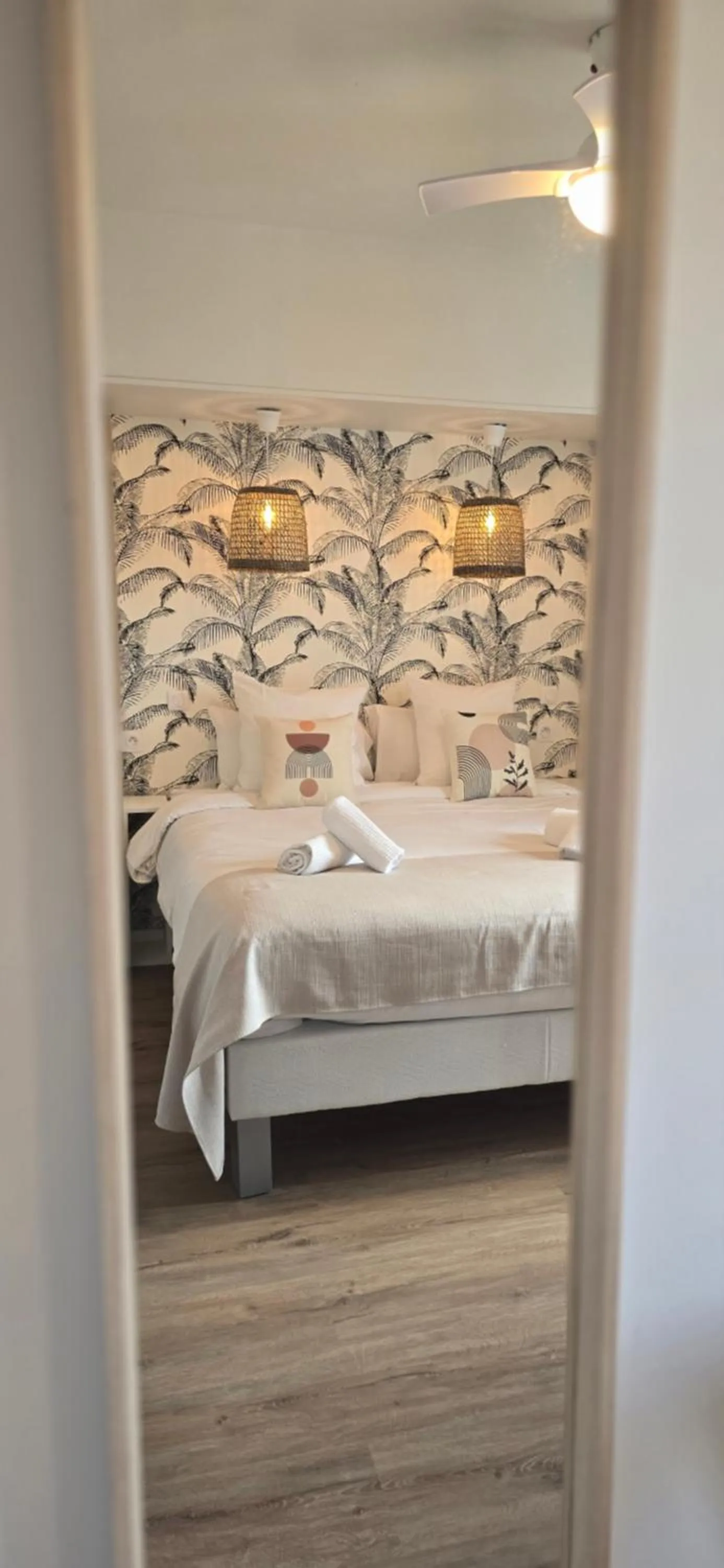 Bed in Hôtel La Baïne