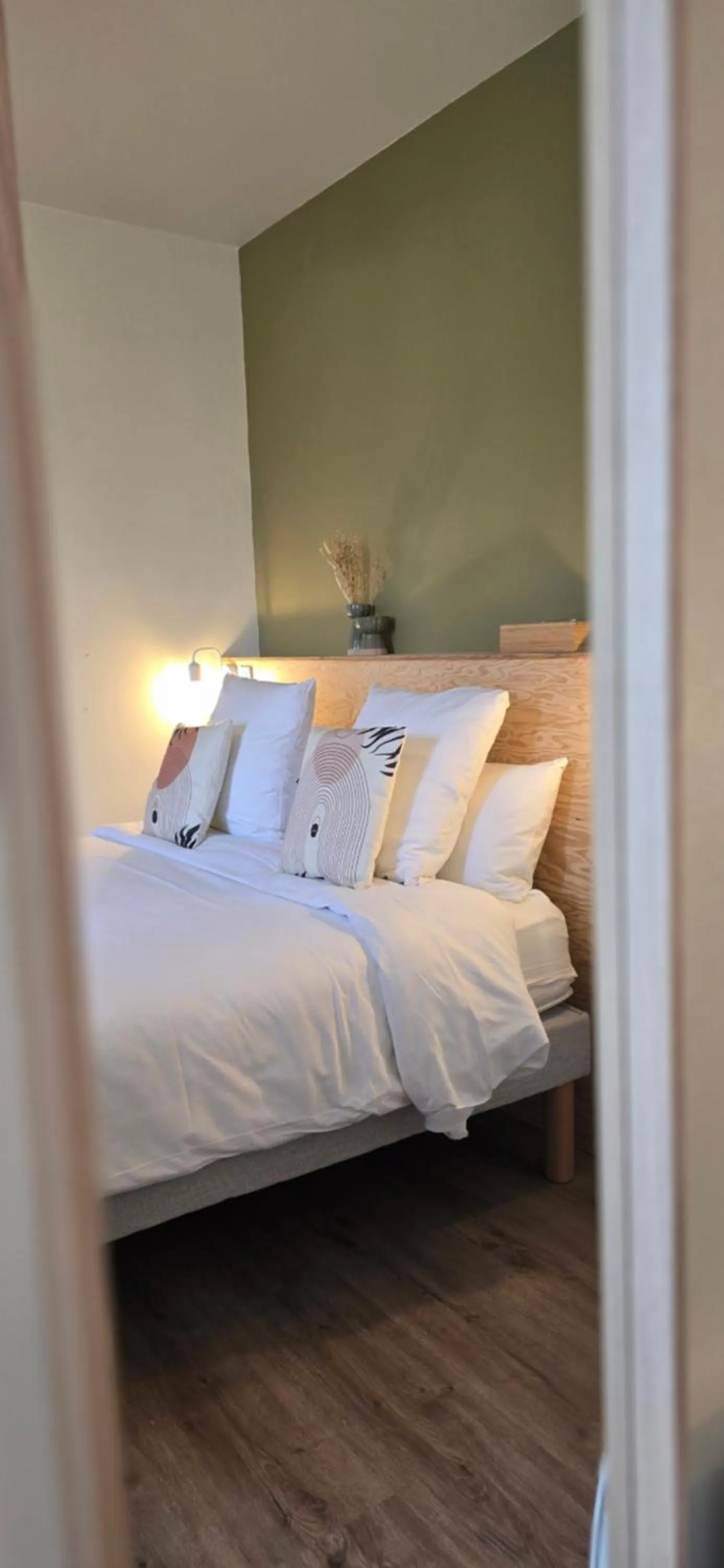 Bed in Hôtel La Baïne