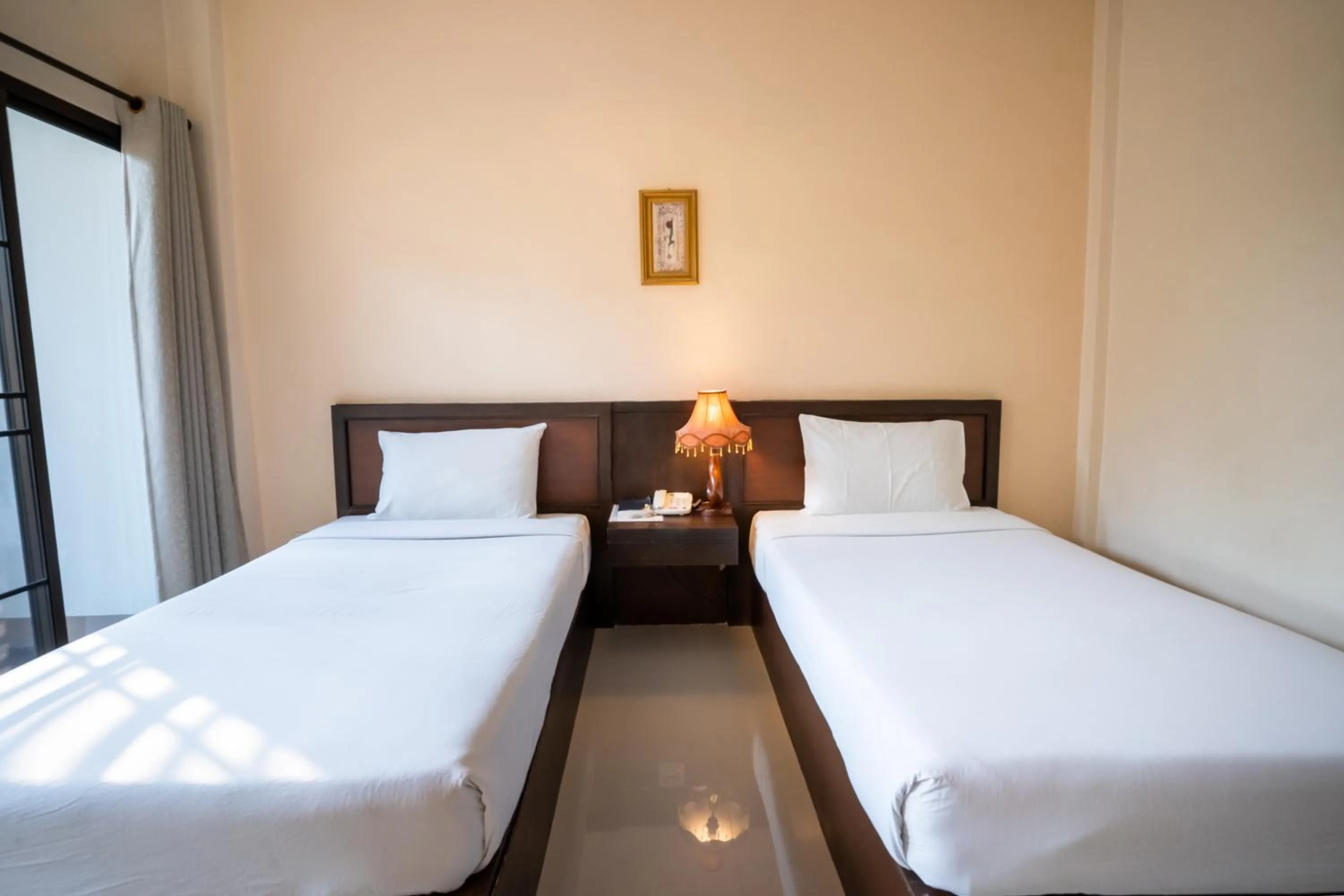 Bed in Kong Garden View Resort Chiang Rai