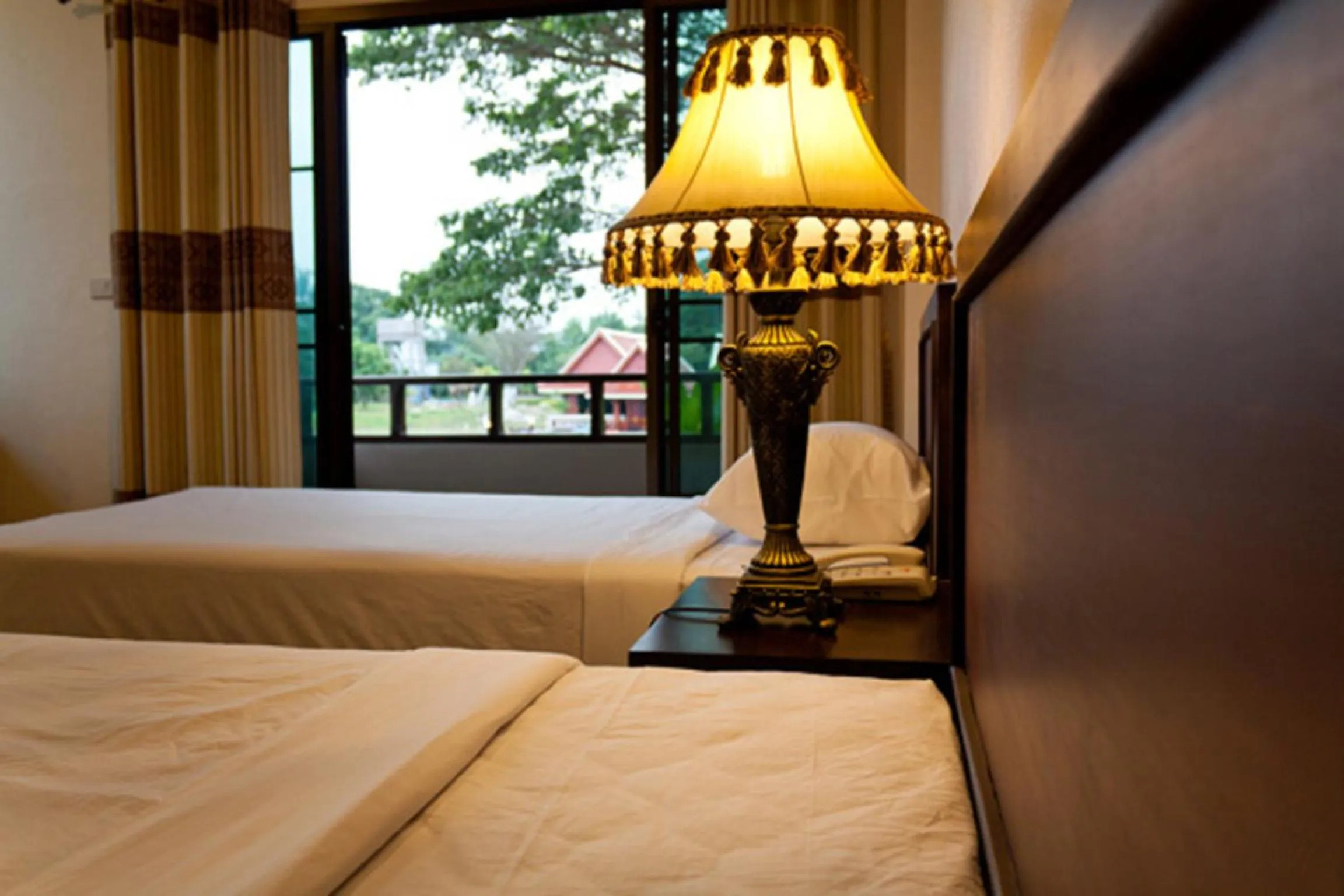 Bedroom, Bed in Kong Garden View Resort Chiang Rai