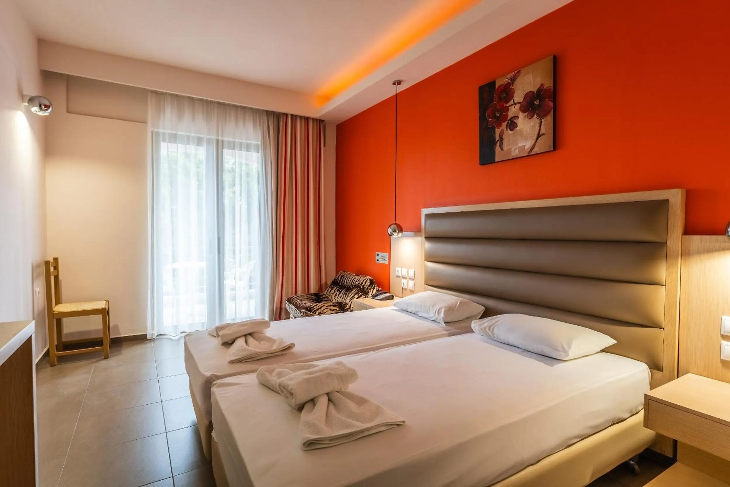 Bed in Pantheon Hotel