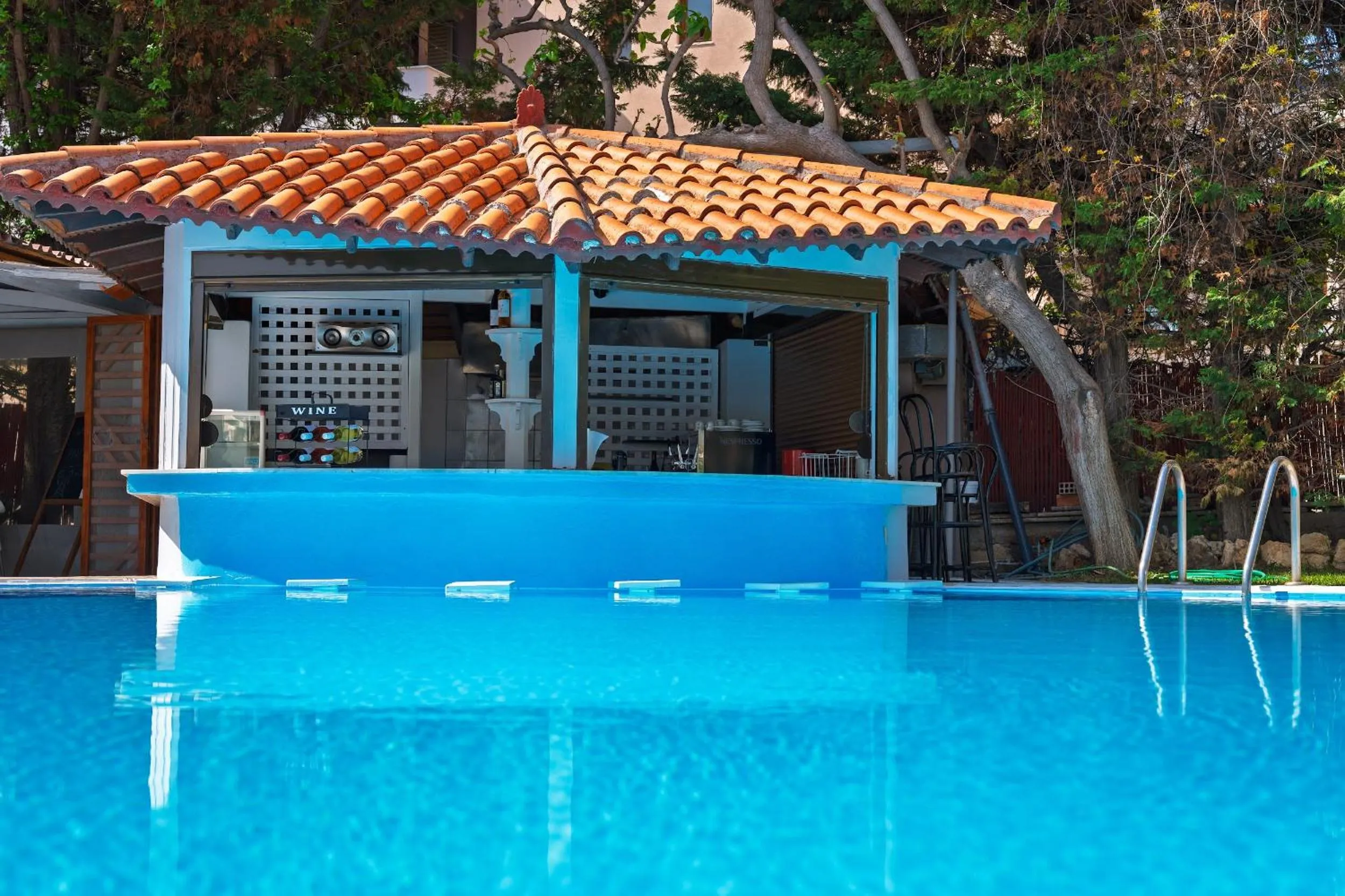 Swimming pool in Pantheon Hotel