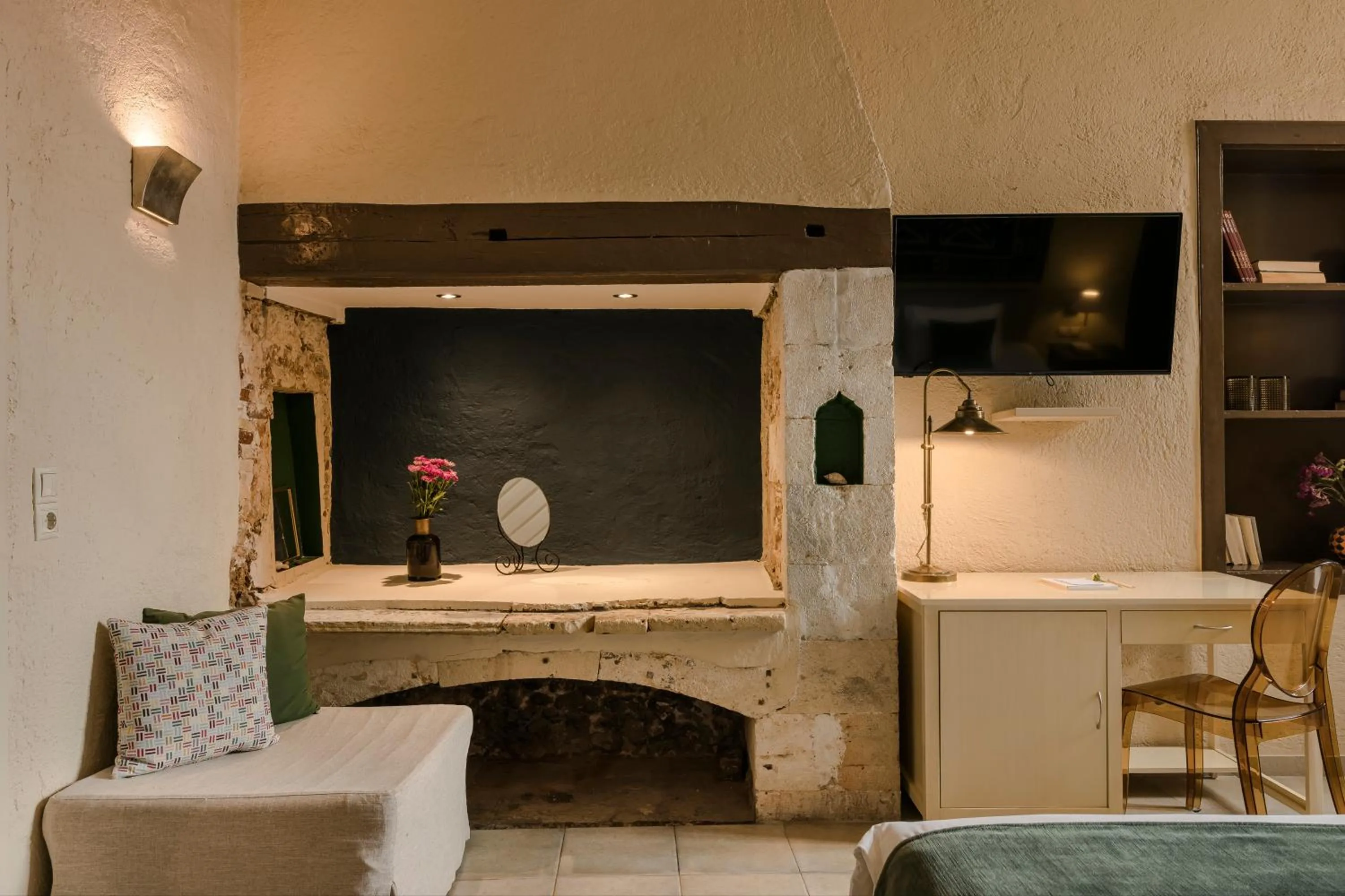 Decorative detail in Alcanea Boutique Hotel