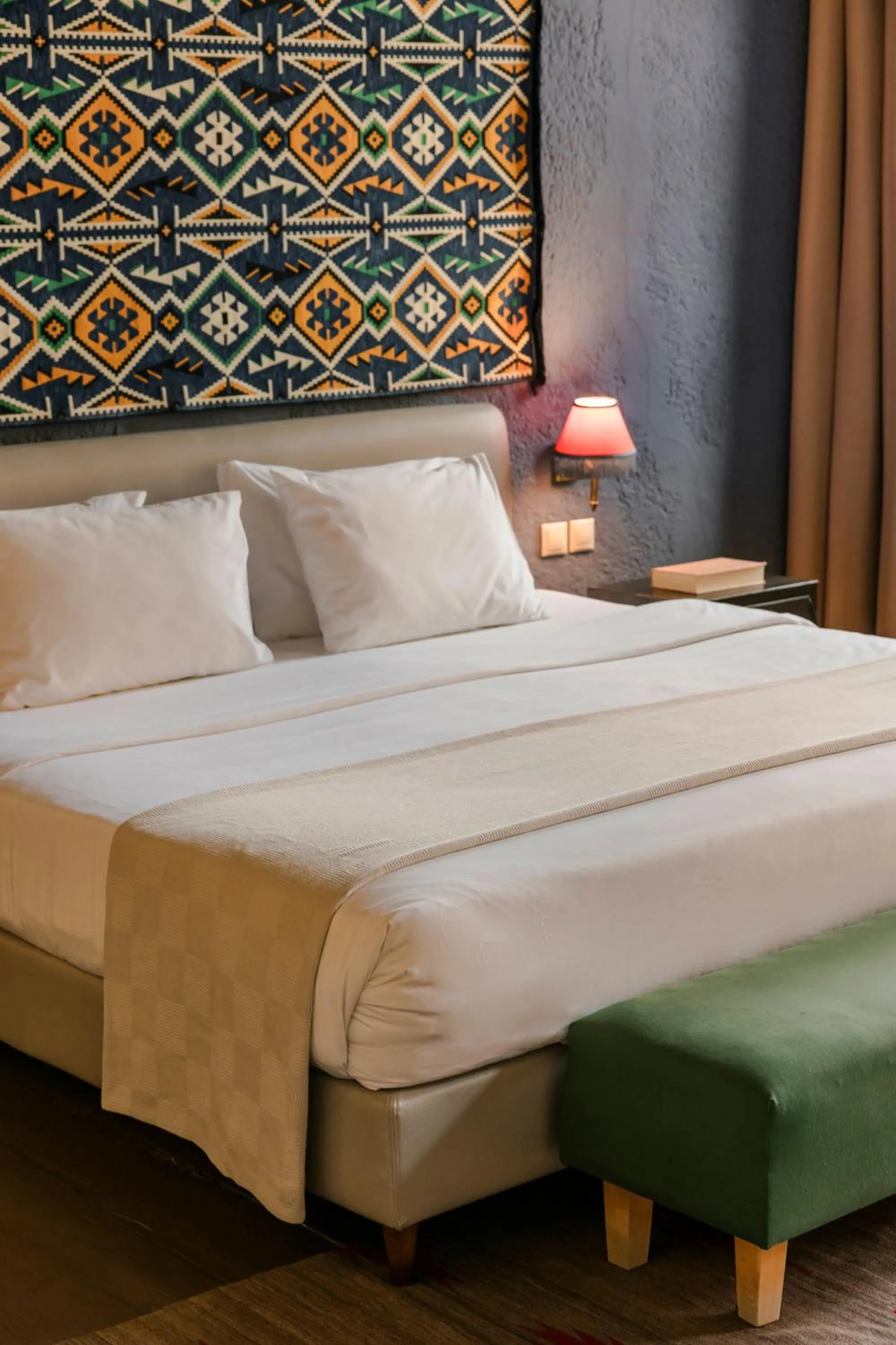 Bed in Alcanea Boutique Hotel