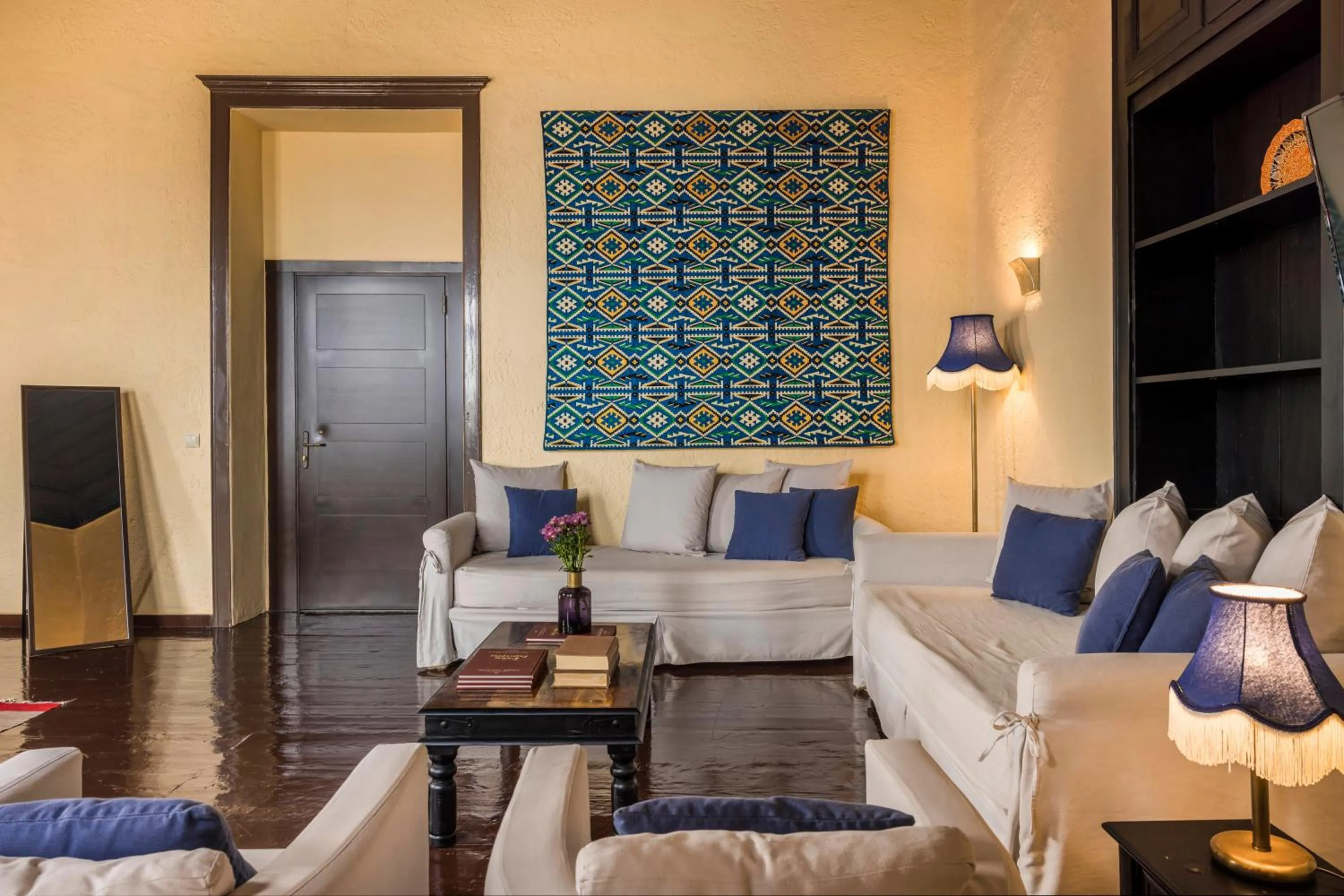 Seating area in Alcanea Boutique Hotel