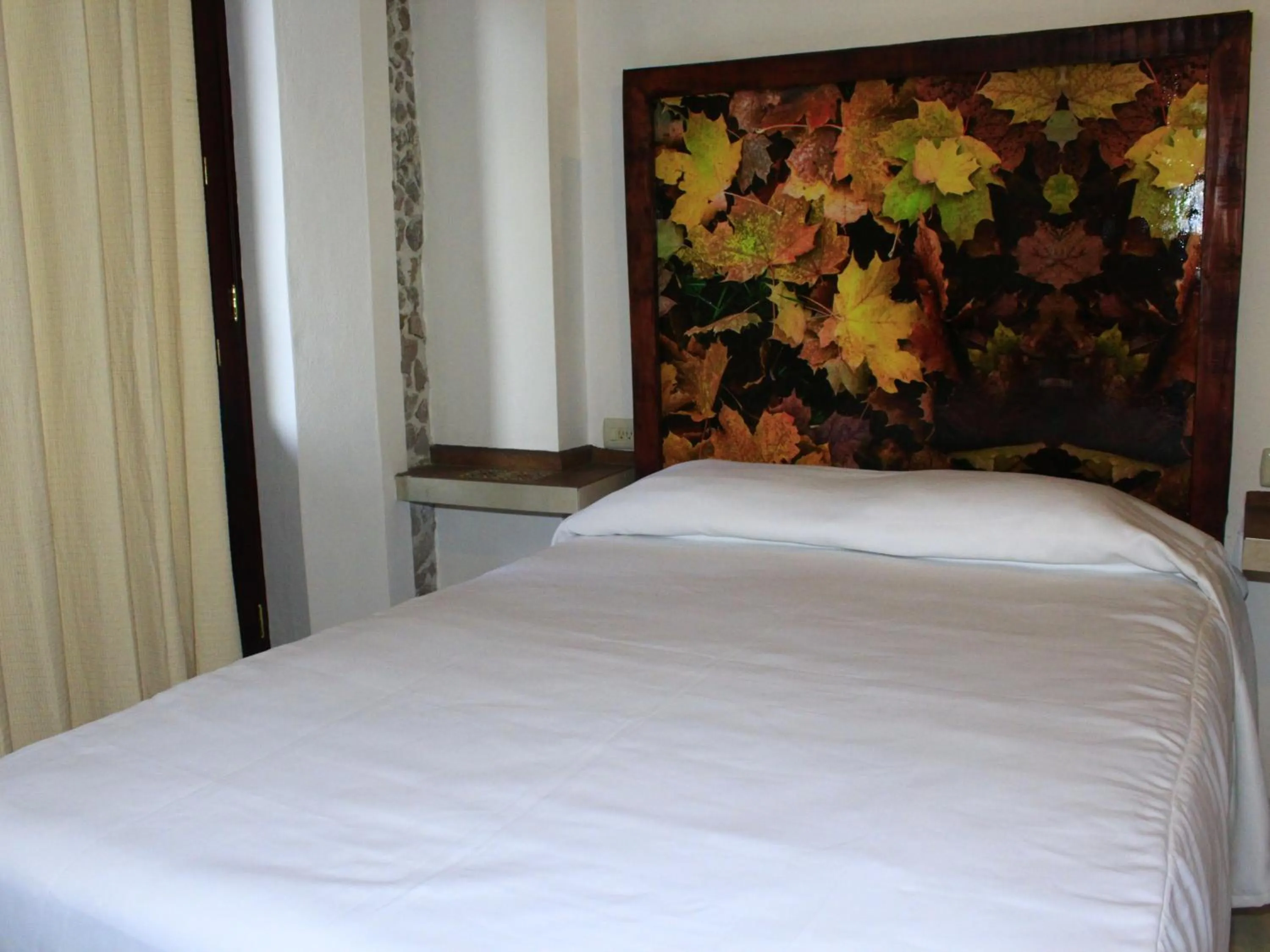 Bed in Hotel Atzalan